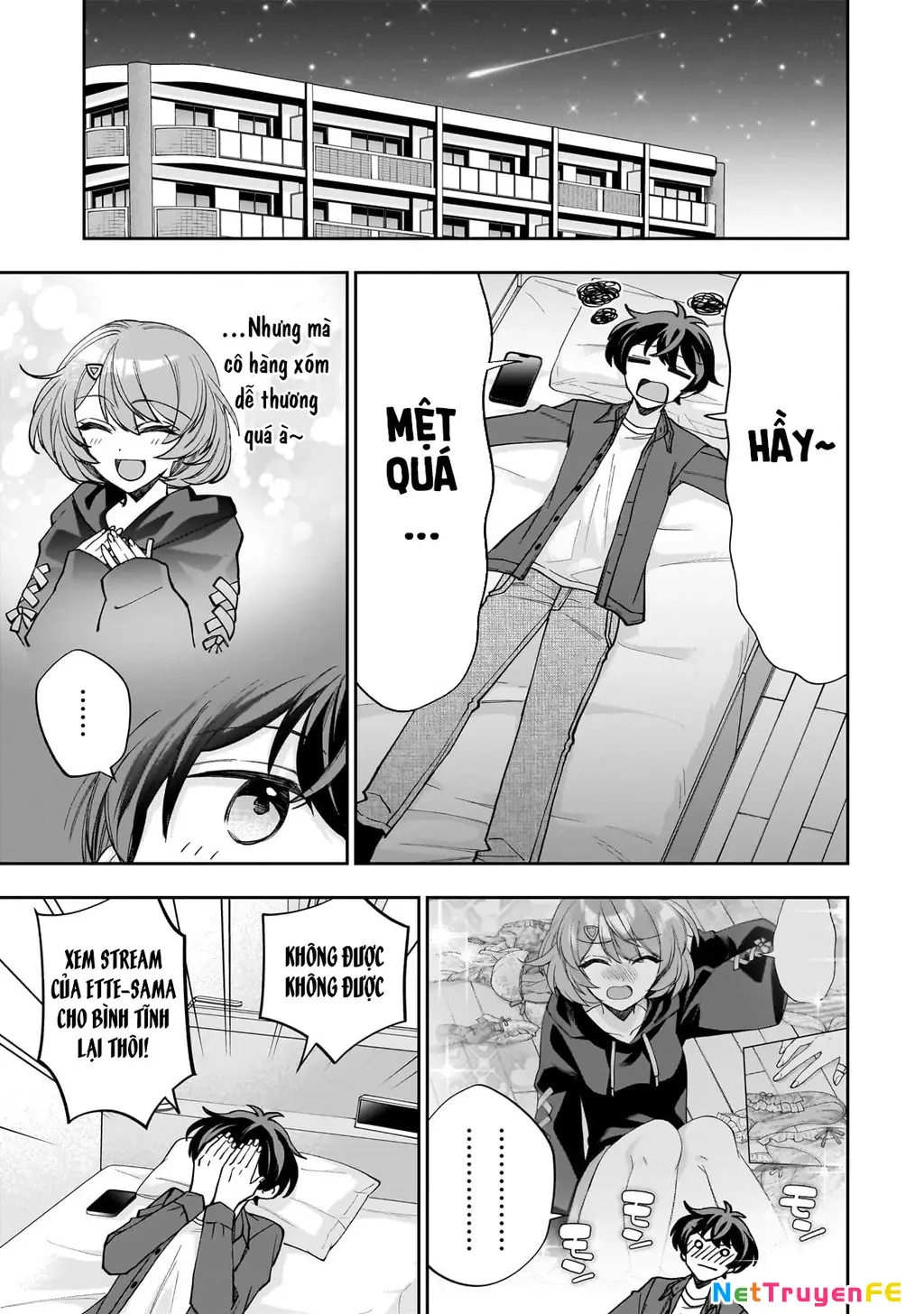 Net no "Oshi" to Real no "Oshi" ga Tonari ni Hikkoshite Kita Chapter 1 - Trang 32