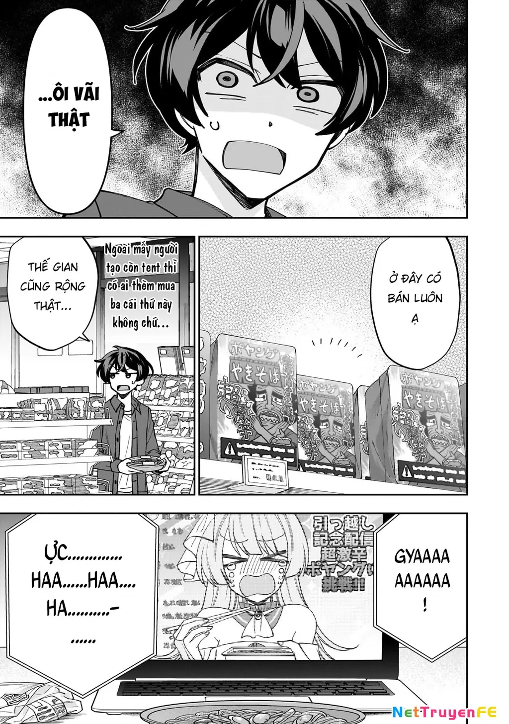 Net no "Oshi" to Real no "Oshi" ga Tonari ni Hikkoshite Kita Chapter 1 - Trang 34