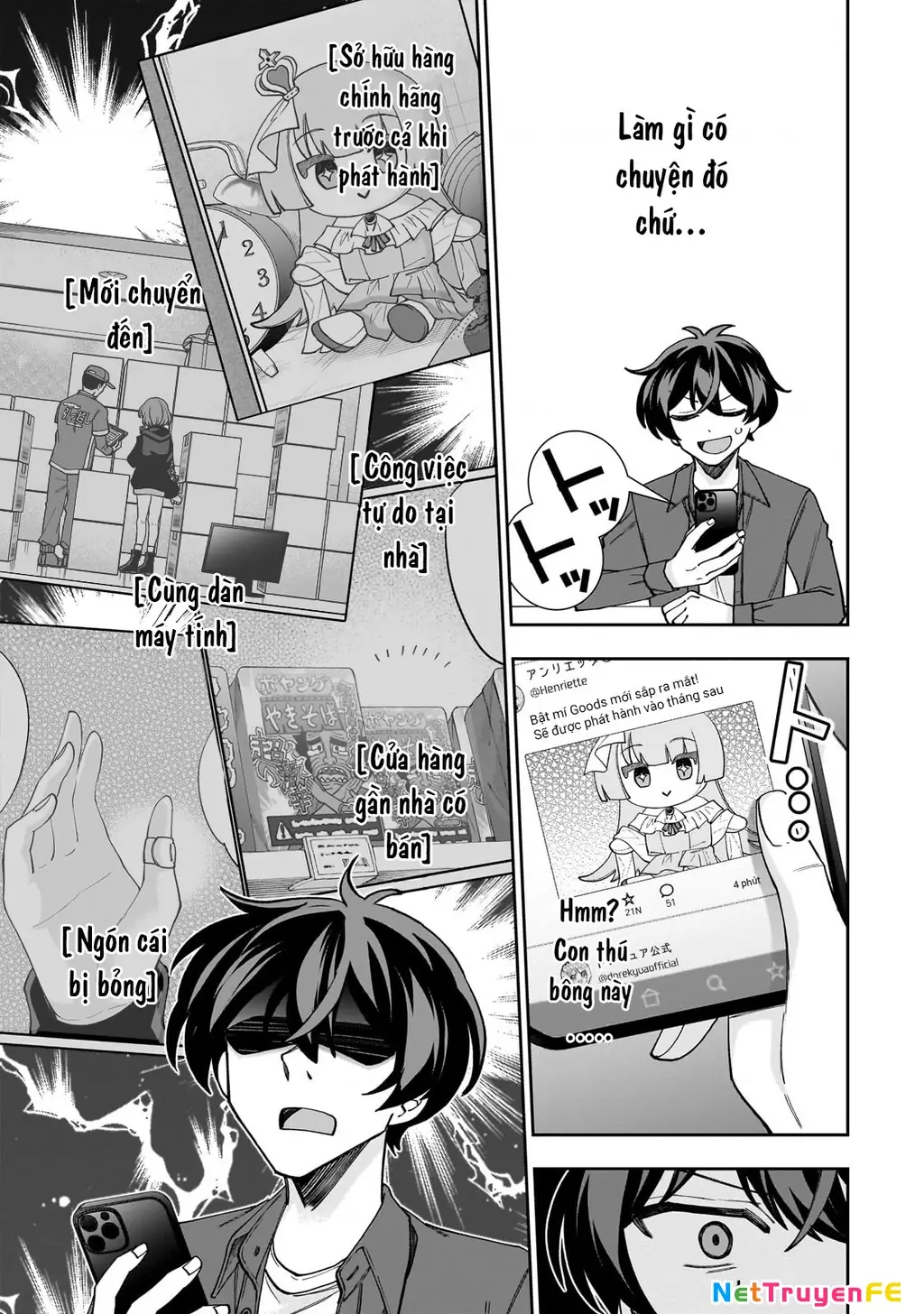 Net no "Oshi" to Real no "Oshi" ga Tonari ni Hikkoshite Kita Chapter 1 - Trang 38