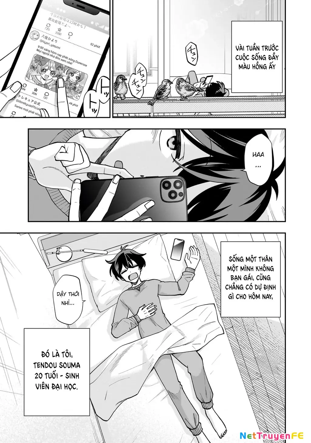 Net no "Oshi" to Real no "Oshi" ga Tonari ni Hikkoshite Kita Chapter 1 - Trang 4
