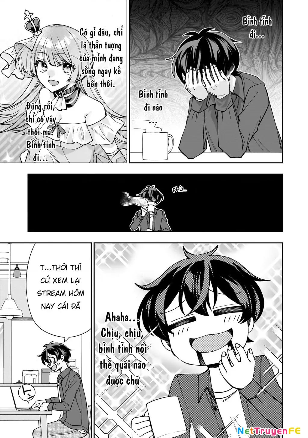 Net no "Oshi" to Real no "Oshi" ga Tonari ni Hikkoshite Kita Chapter 1 - Trang 40