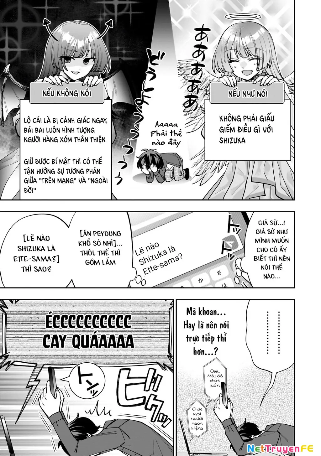 Net no "Oshi" to Real no "Oshi" ga Tonari ni Hikkoshite Kita Chapter 1 - Trang 42