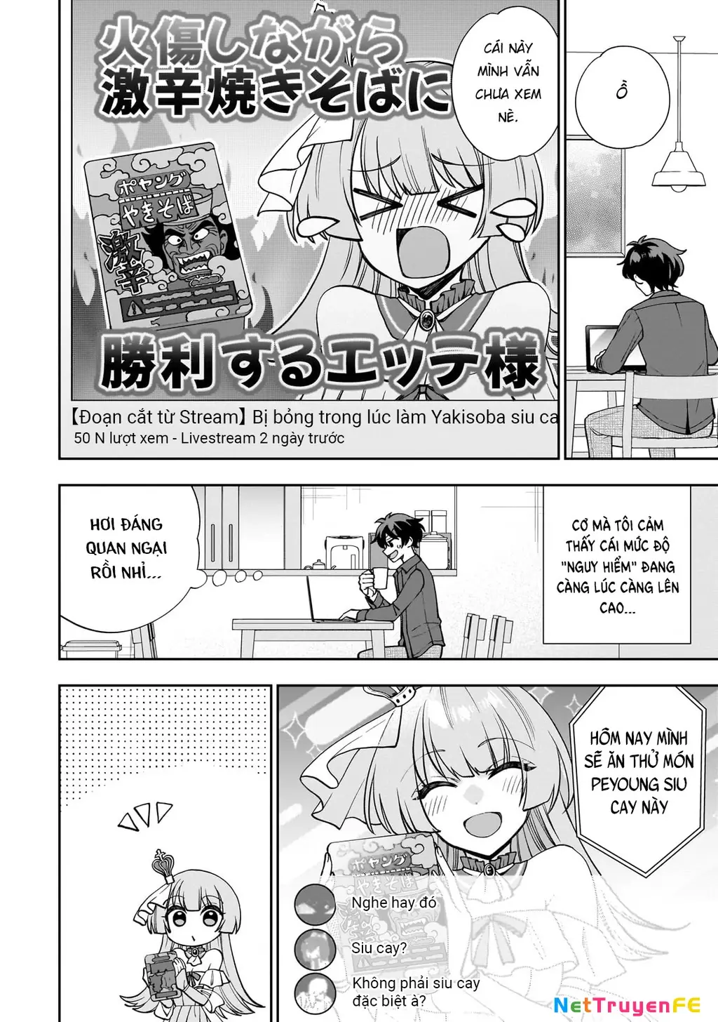 Net no "Oshi" to Real no "Oshi" ga Tonari ni Hikkoshite Kita Chapter 1 - Trang 9