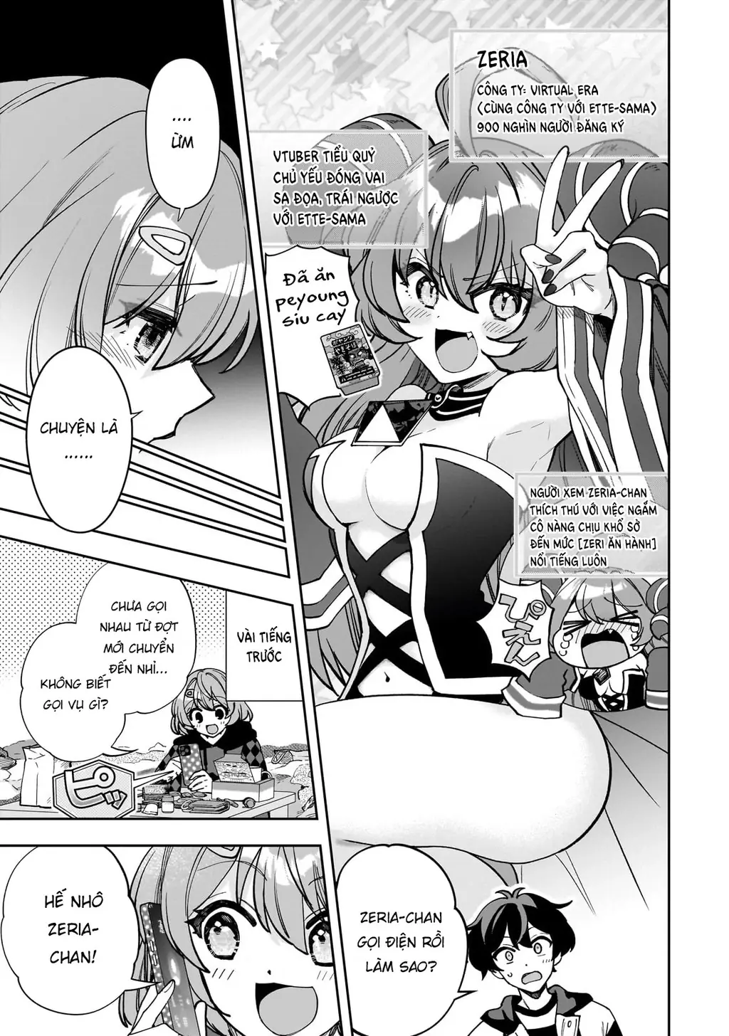 Net no "Oshi" to Real no "Oshi" ga Tonari ni Hikkoshite Kita Chapter 10 - Trang 15