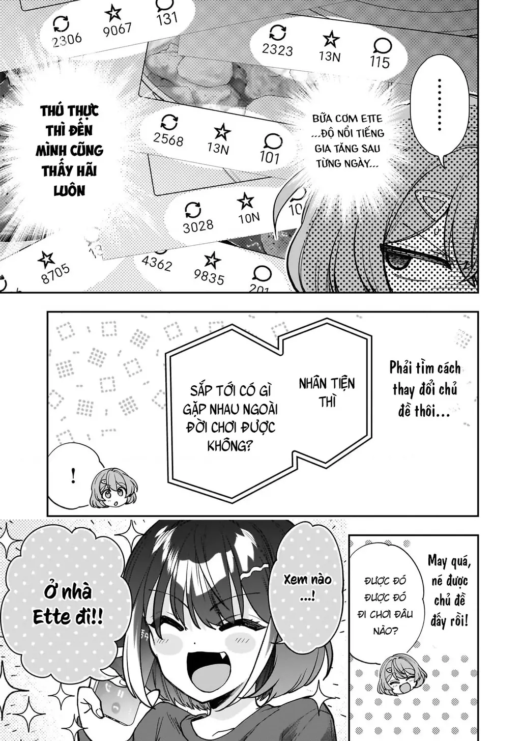 Net no "Oshi" to Real no "Oshi" ga Tonari ni Hikkoshite Kita Chapter 10 - Trang 17