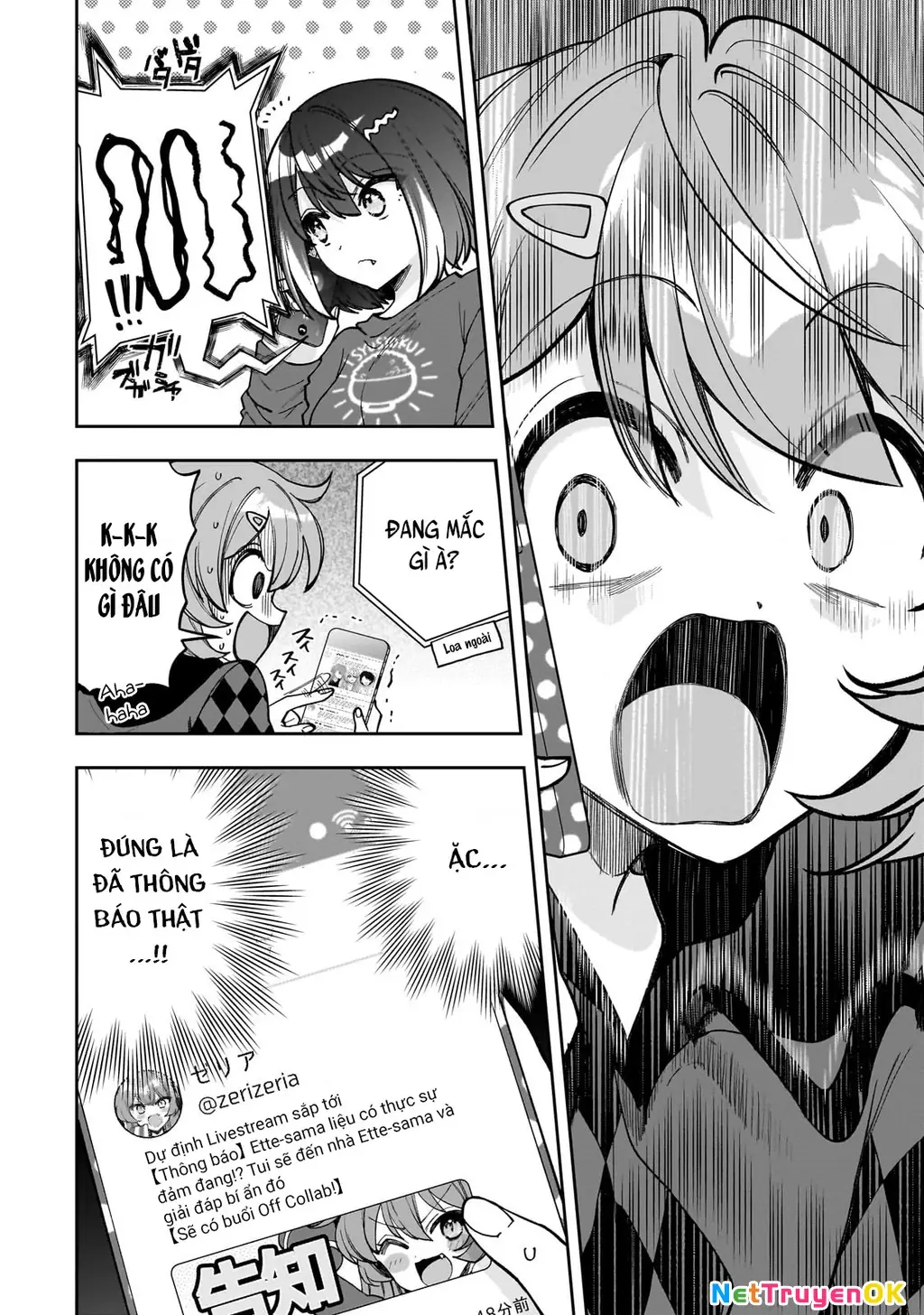 Net no "Oshi" to Real no "Oshi" ga Tonari ni Hikkoshite Kita Chapter 10 - Trang 20