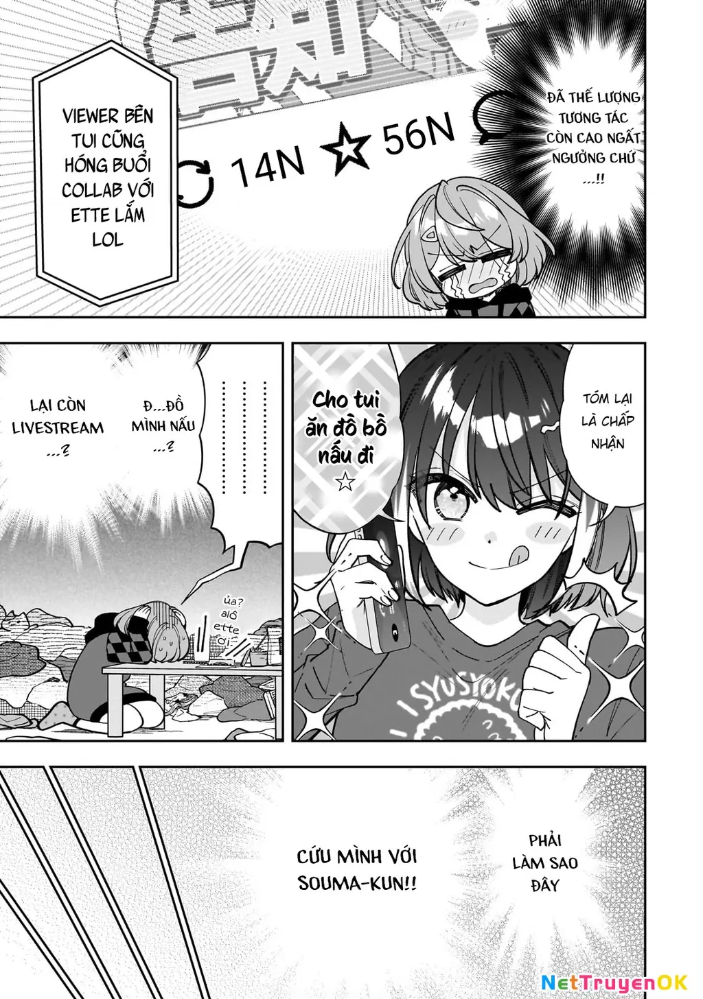 Net no "Oshi" to Real no "Oshi" ga Tonari ni Hikkoshite Kita Chapter 10 - Trang 21