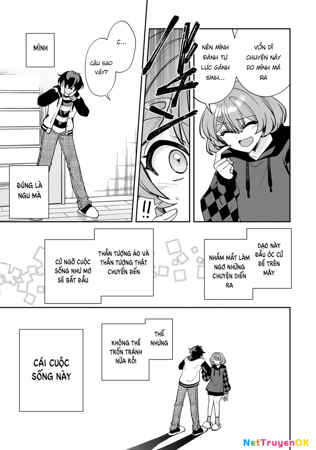 Net no "Oshi" to Real no "Oshi" ga Tonari ni Hikkoshite Kita Chapter 11 - Trang 11