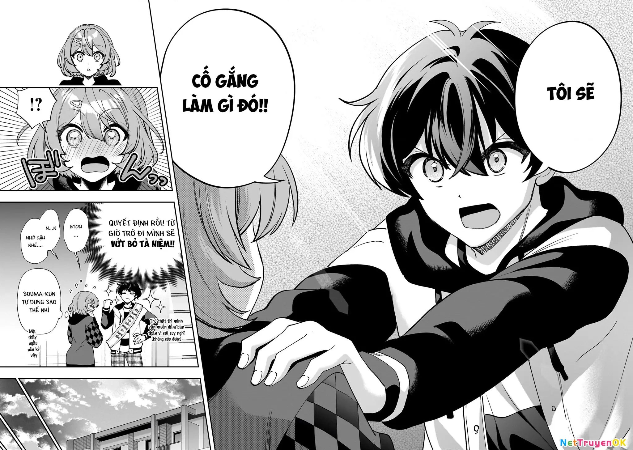 Net no "Oshi" to Real no "Oshi" ga Tonari ni Hikkoshite Kita Chapter 11 - Trang 14