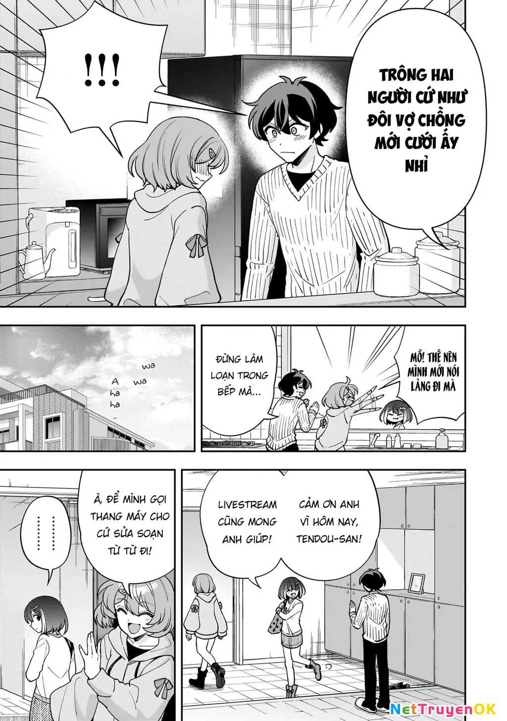 Net no "Oshi" to Real no "Oshi" ga Tonari ni Hikkoshite Kita Chapter 11 - Trang 24