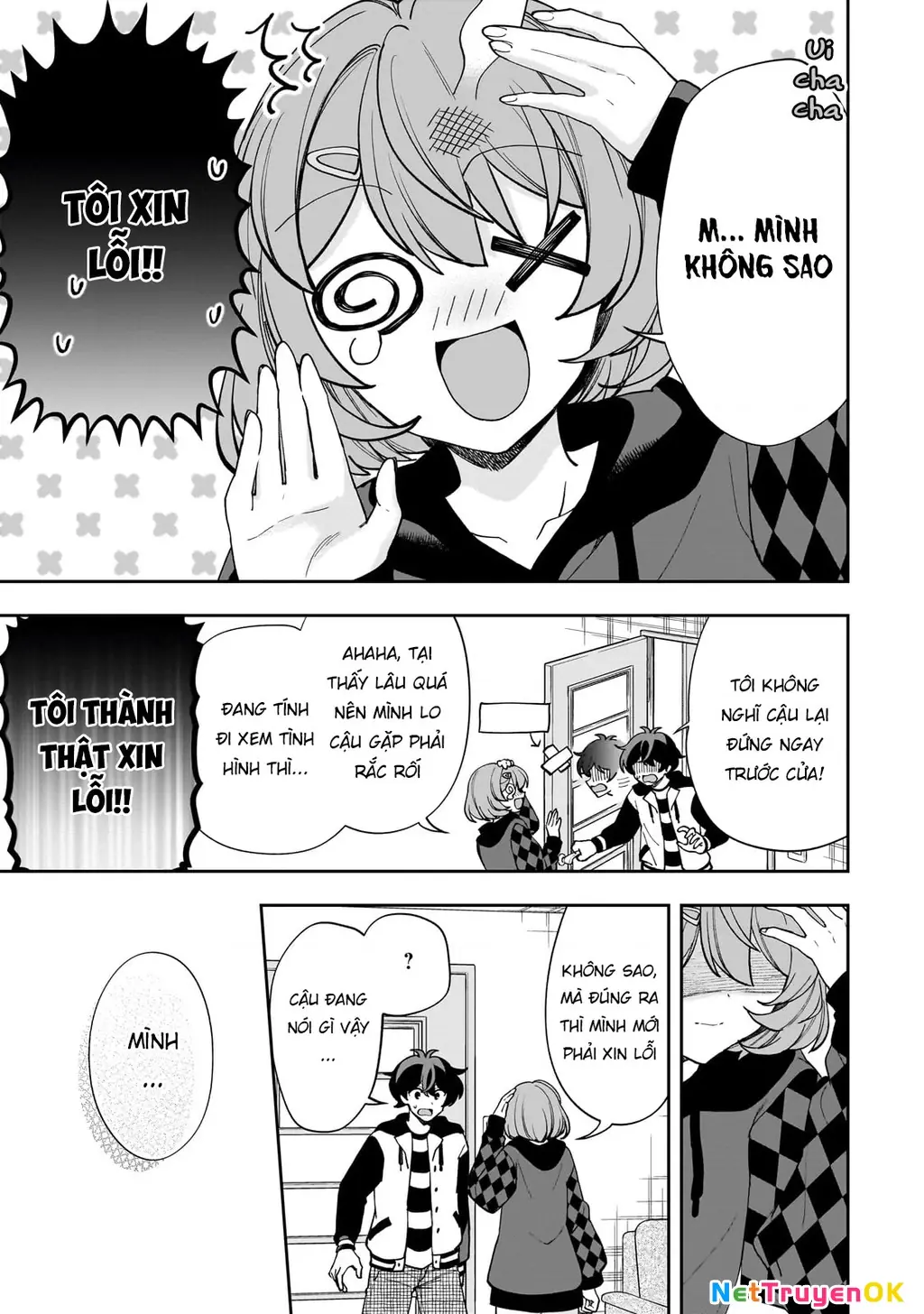 Net no "Oshi" to Real no "Oshi" ga Tonari ni Hikkoshite Kita Chapter 11 - Trang 9