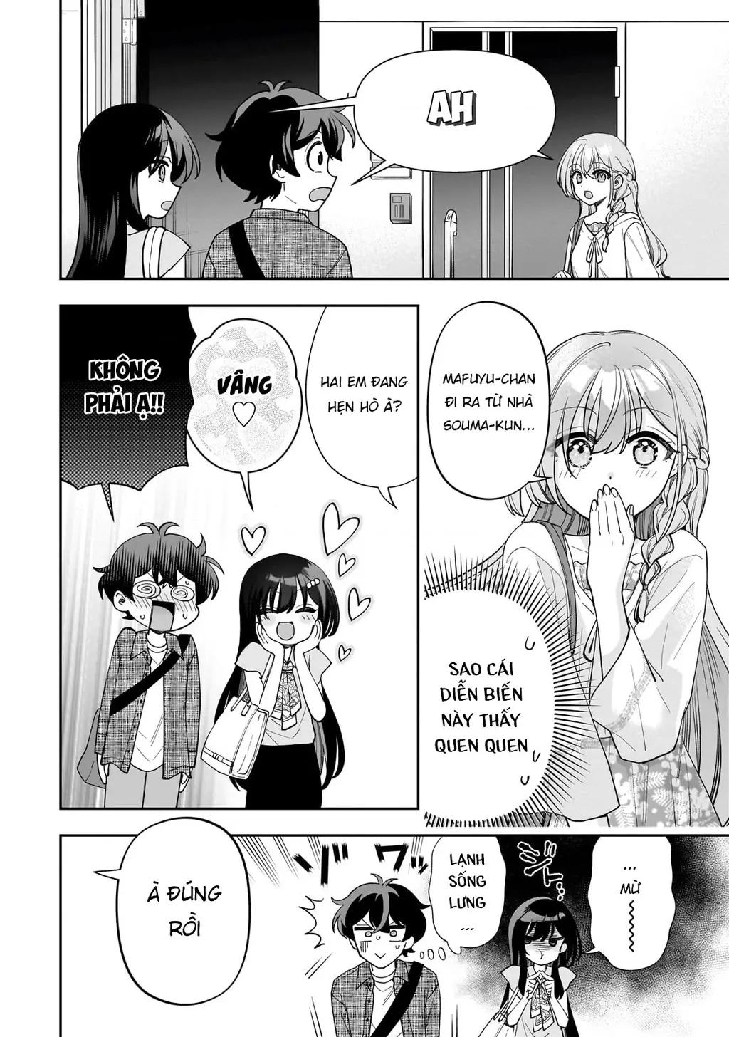 Net no "Oshi" to Real no "Oshi" ga Tonari ni Hikkoshite Kita Chapter 12 - Trang 10