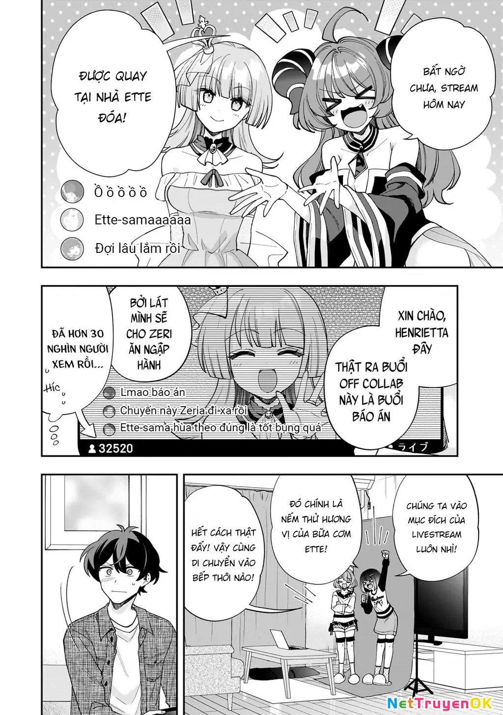 Net no "Oshi" to Real no "Oshi" ga Tonari ni Hikkoshite Kita Chapter 12 - Trang 18