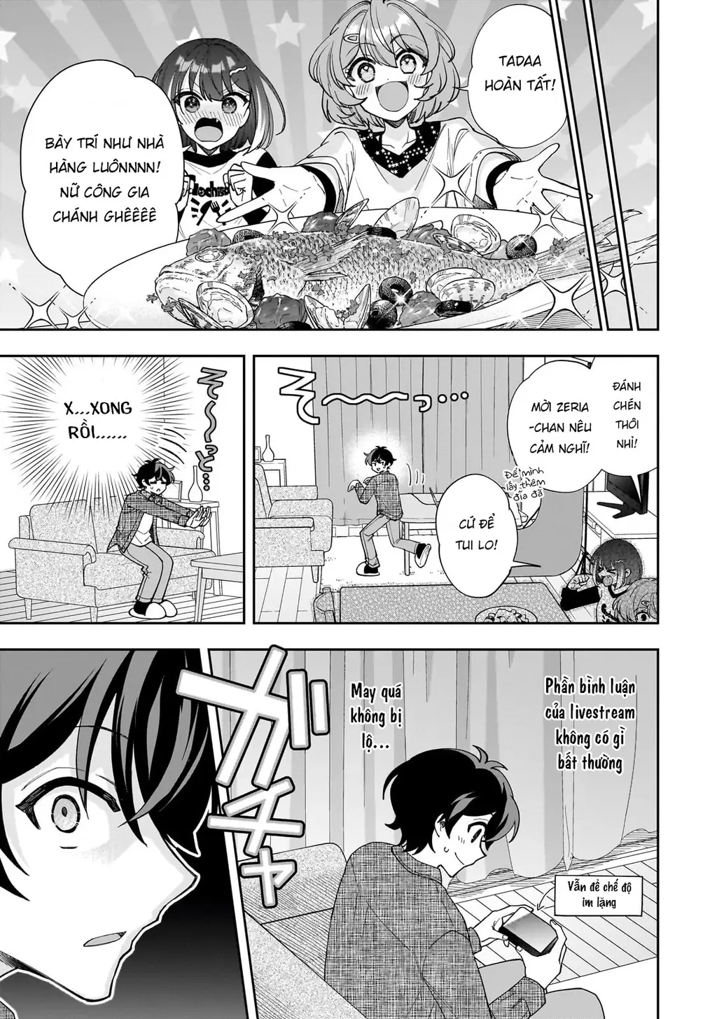 Net no "Oshi" to Real no "Oshi" ga Tonari ni Hikkoshite Kita Chapter 12 - Trang 23
