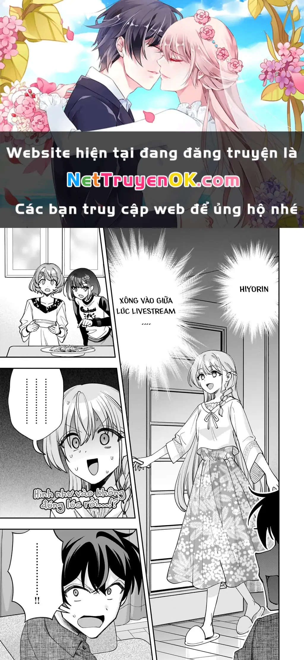 Net no "Oshi" to Real no "Oshi" ga Tonari ni Hikkoshite Kita Chapter 13 - Trang 1