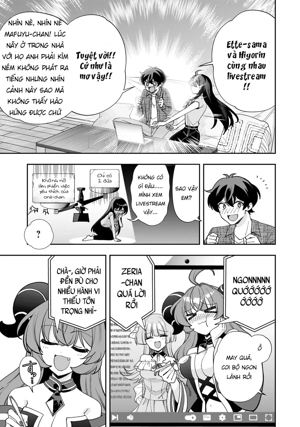 Net no "Oshi" to Real no "Oshi" ga Tonari ni Hikkoshite Kita Chapter 13 - Trang 15