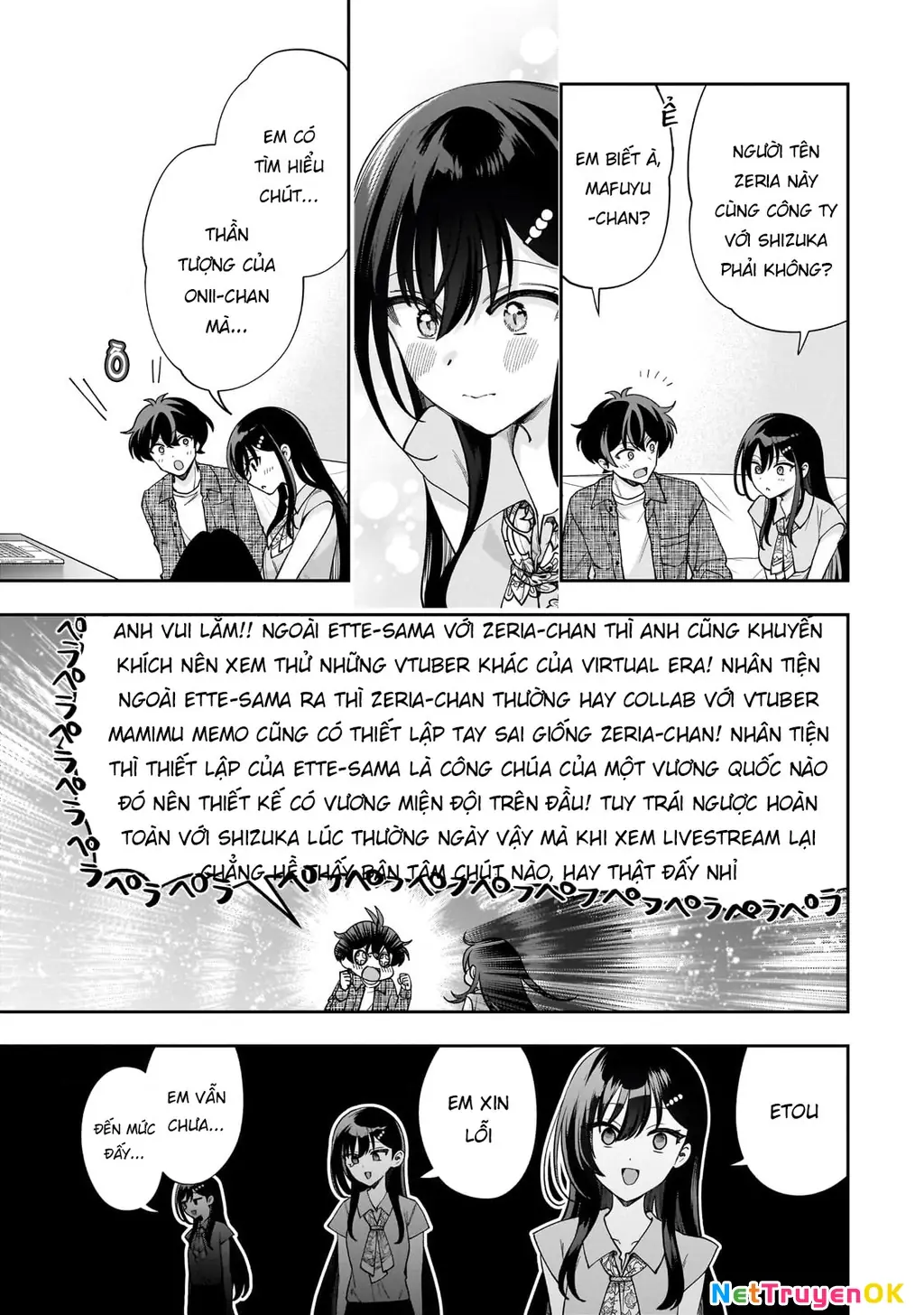 Net no "Oshi" to Real no "Oshi" ga Tonari ni Hikkoshite Kita Chapter 13 - Trang 17