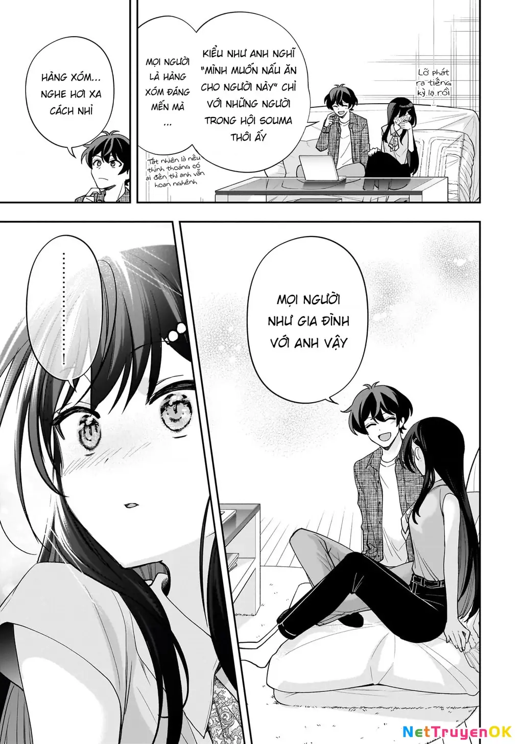 Net no "Oshi" to Real no "Oshi" ga Tonari ni Hikkoshite Kita Chapter 13 - Trang 21