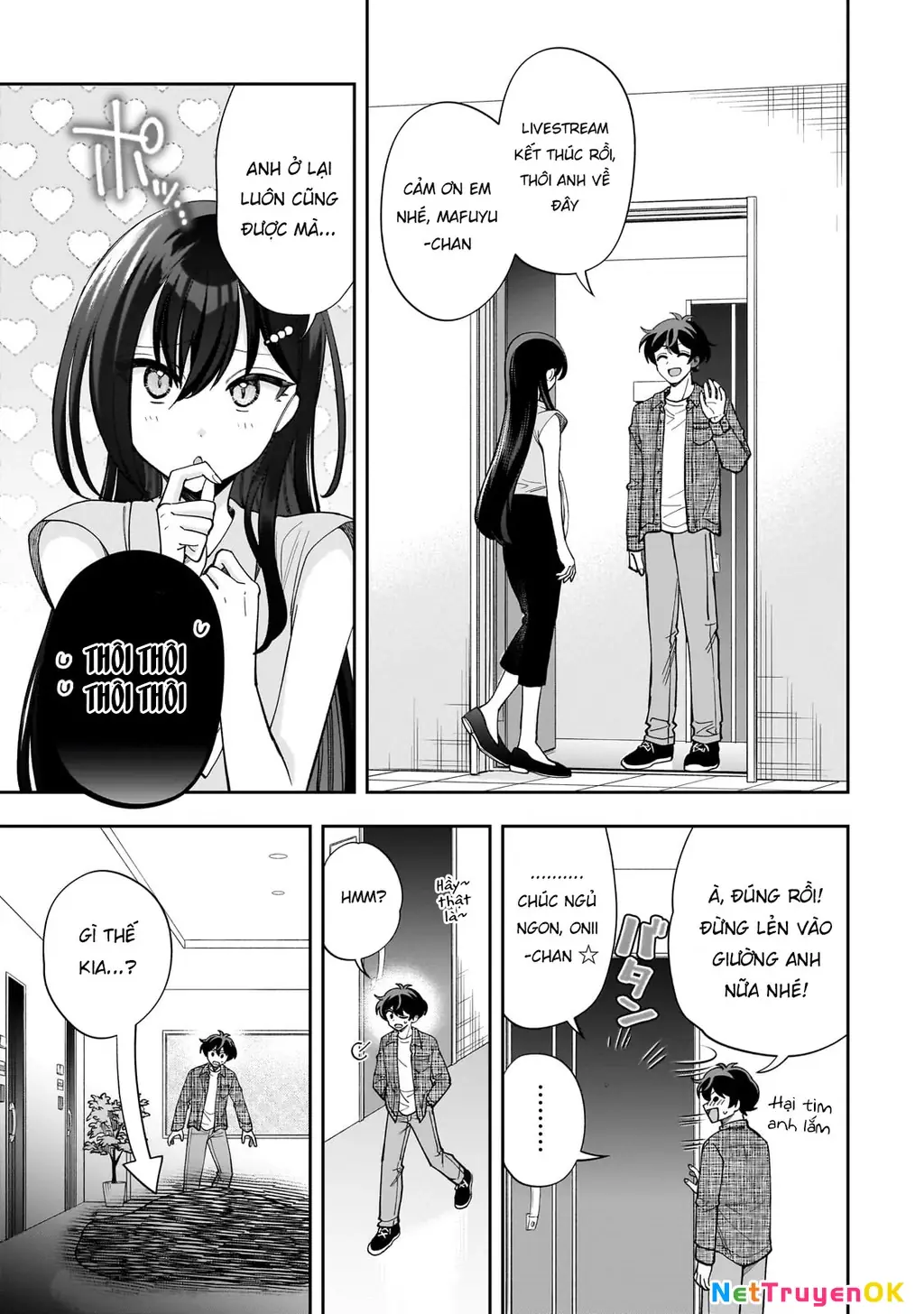 Net no "Oshi" to Real no "Oshi" ga Tonari ni Hikkoshite Kita Chapter 13 - Trang 25