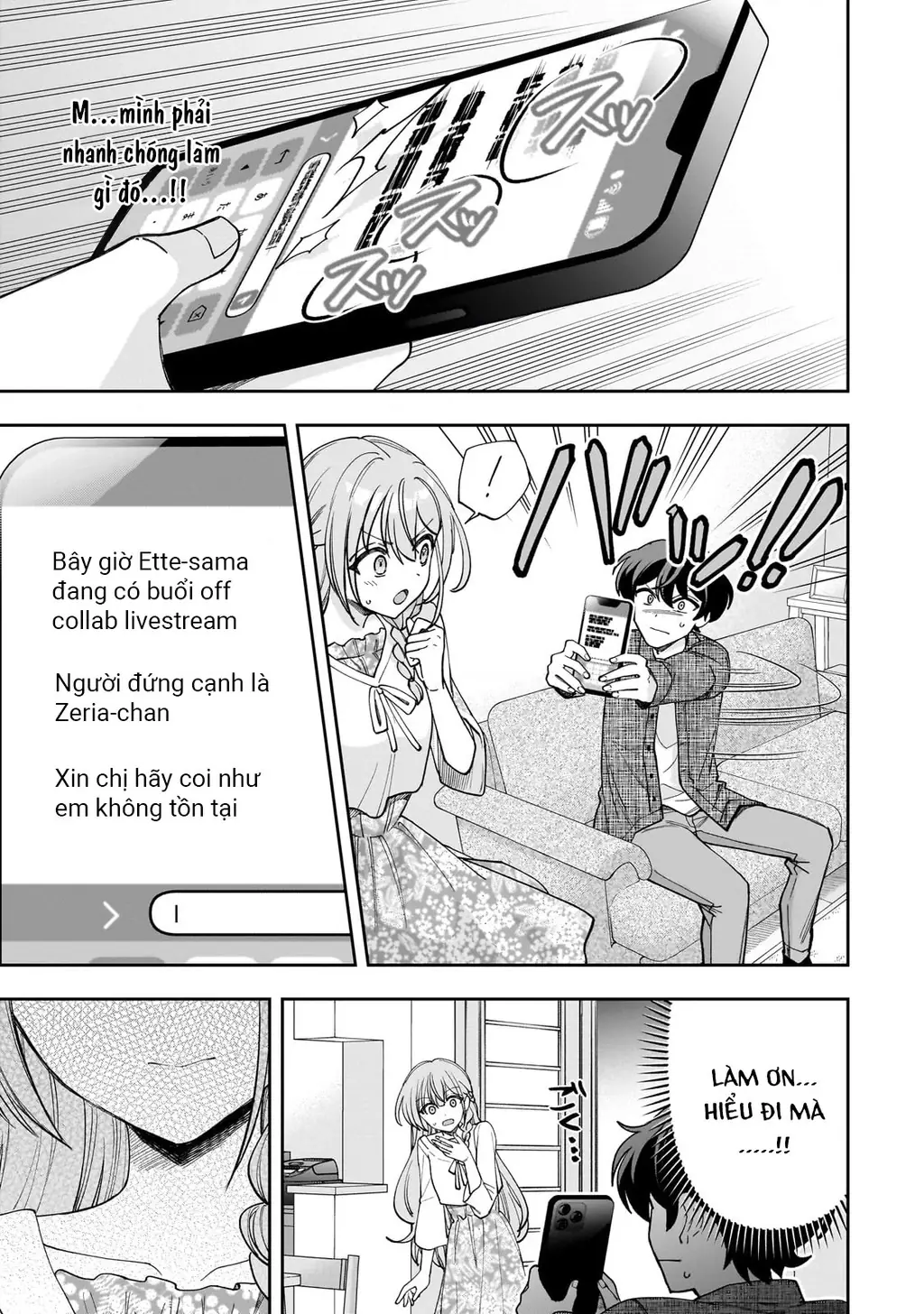 Net no "Oshi" to Real no "Oshi" ga Tonari ni Hikkoshite Kita Chapter 13 - Trang 3