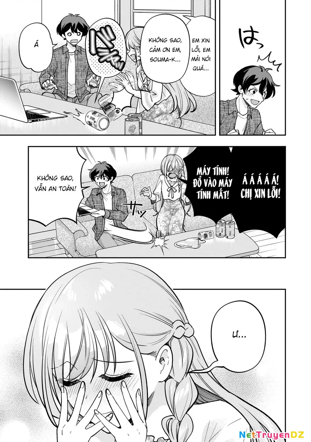 Net no "Oshi" to Real no "Oshi" ga Tonari ni Hikkoshite Kita Chapter 14 - Trang 17