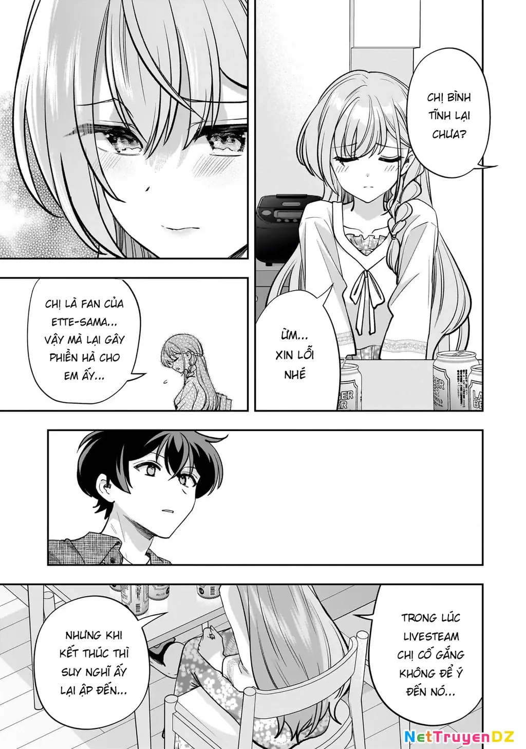 Net no "Oshi" to Real no "Oshi" ga Tonari ni Hikkoshite Kita Chapter 14 - Trang 7