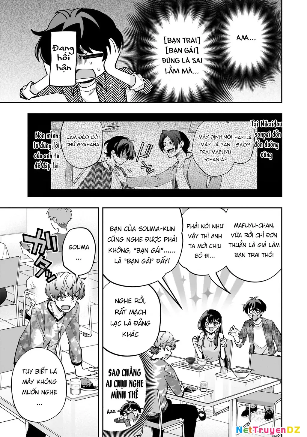Net no "Oshi" to Real no "Oshi" ga Tonari ni Hikkoshite Kita Chapter 15 - Trang 22