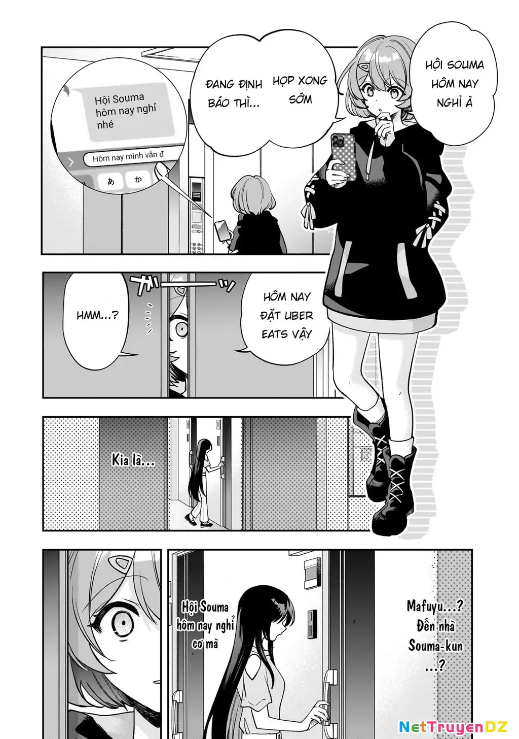 Net no "Oshi" to Real no "Oshi" ga Tonari ni Hikkoshite Kita Chapter 15 - Trang 25