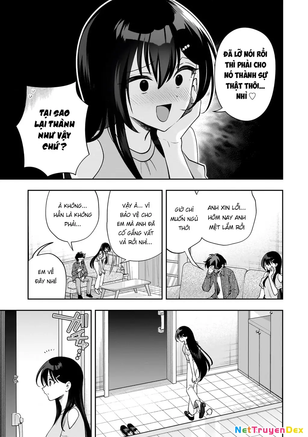 Net no "Oshi" to Real no "Oshi" ga Tonari ni Hikkoshite Kita Chapter 16 - Trang 3