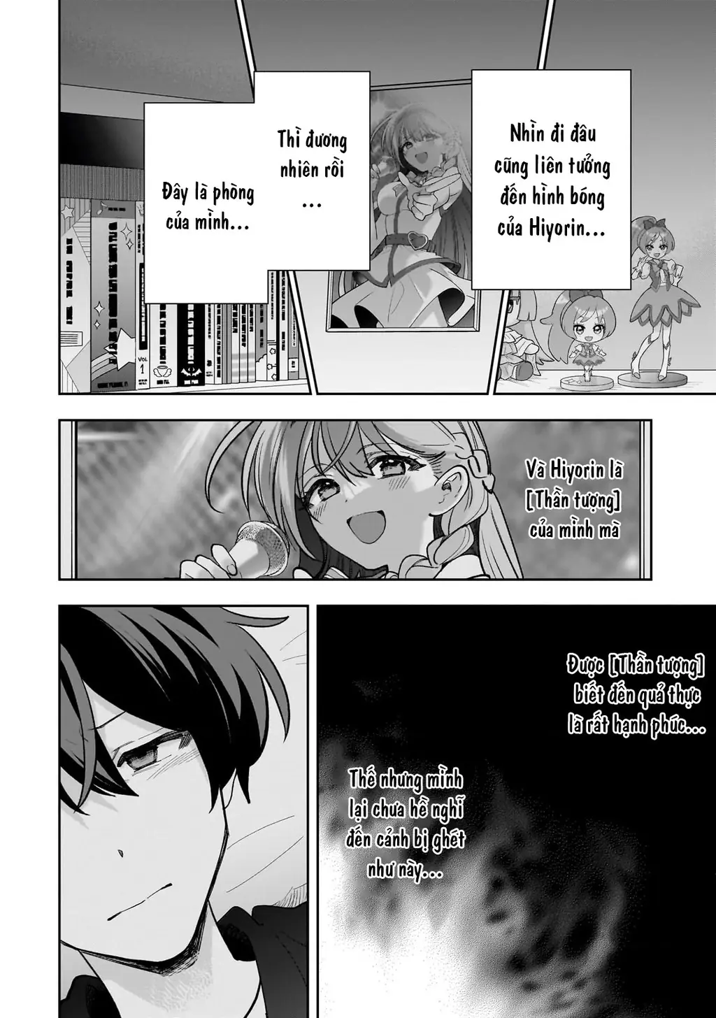 Net no "Oshi" to Real no "Oshi" ga Tonari ni Hikkoshite Kita Chapter 17 - Trang 10