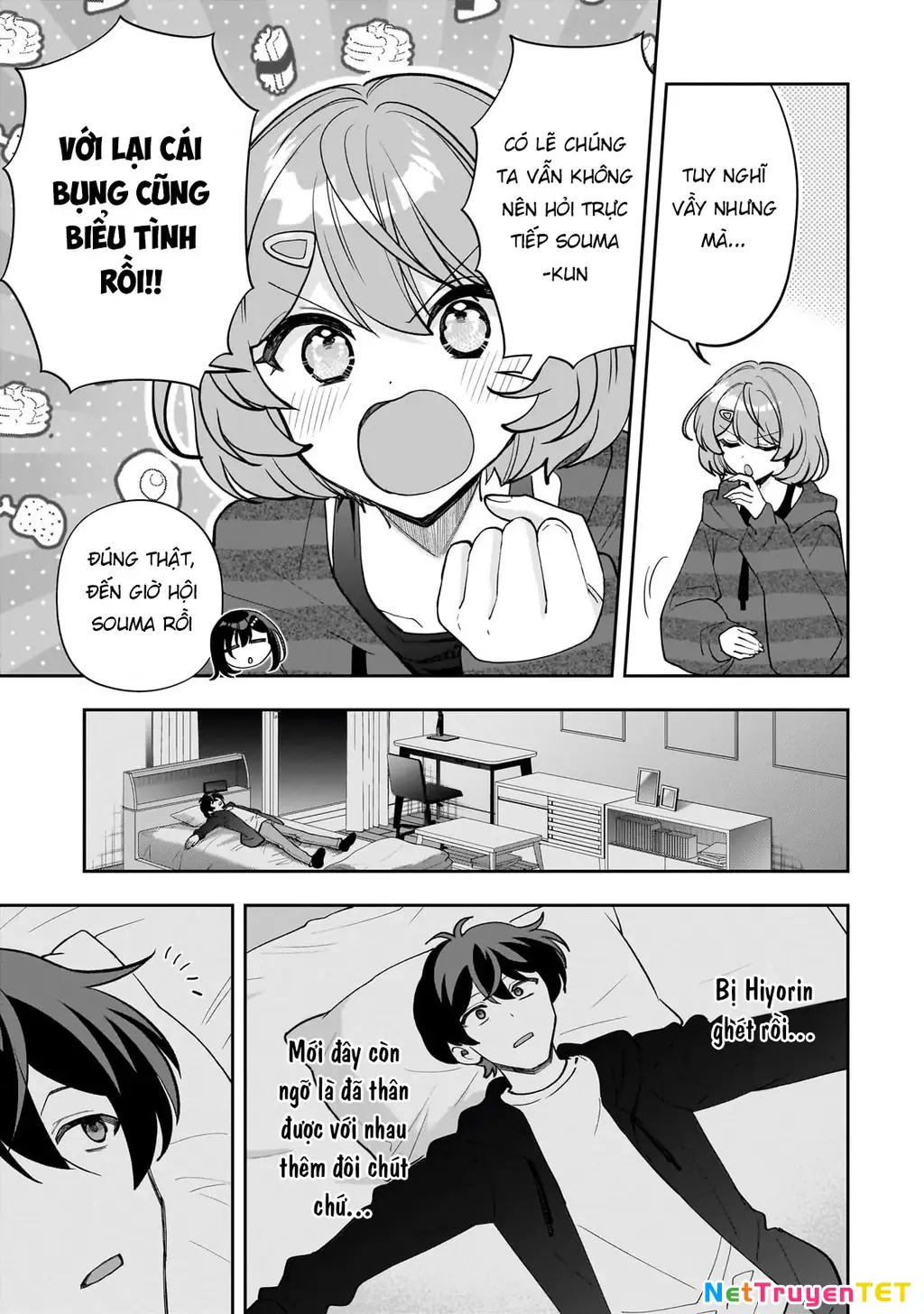 Net no "Oshi" to Real no "Oshi" ga Tonari ni Hikkoshite Kita Chapter 17 - Trang 9