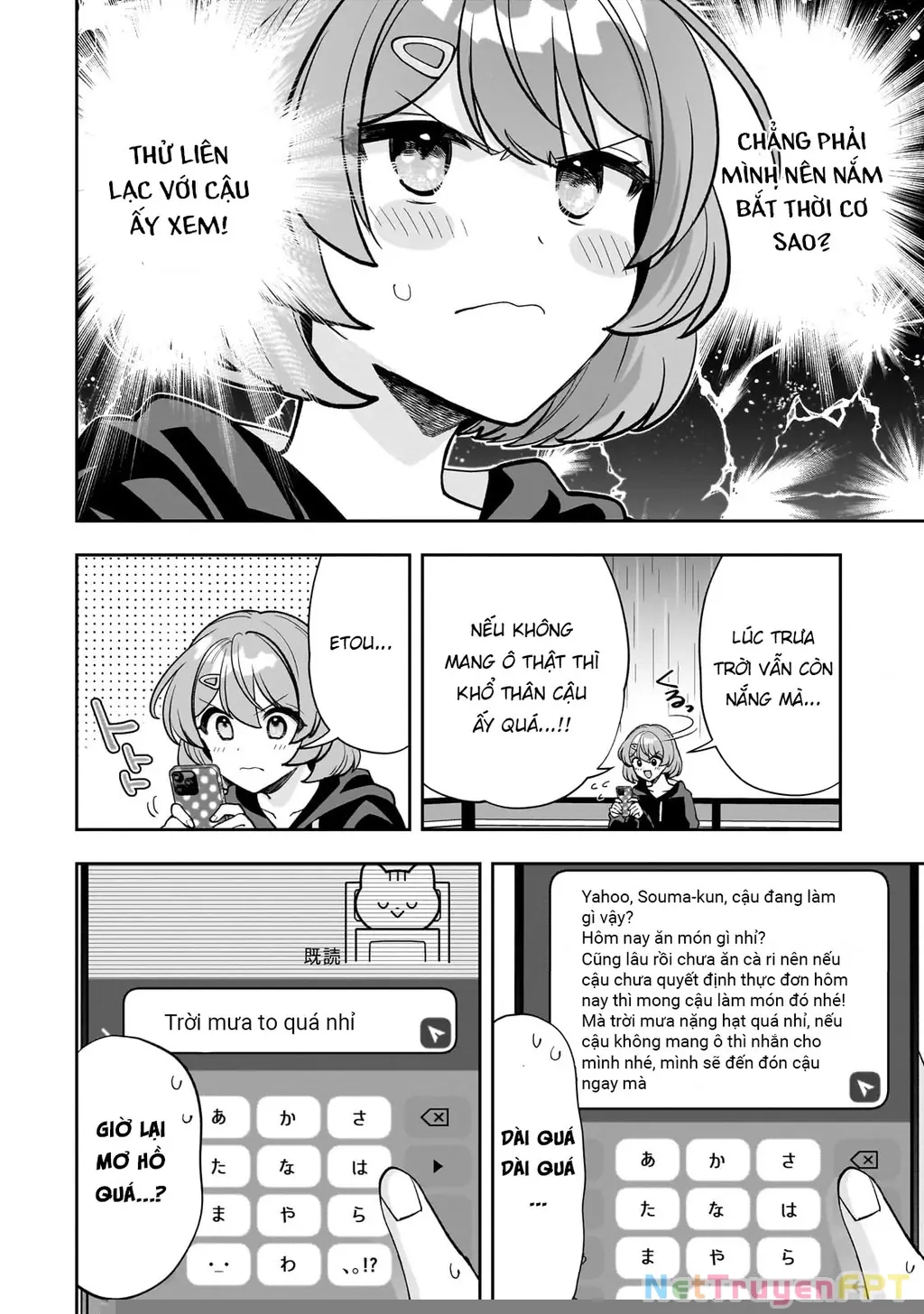 Net no "Oshi" to Real no "Oshi" ga Tonari ni Hikkoshite Kita Chapter 18 - Trang 12
