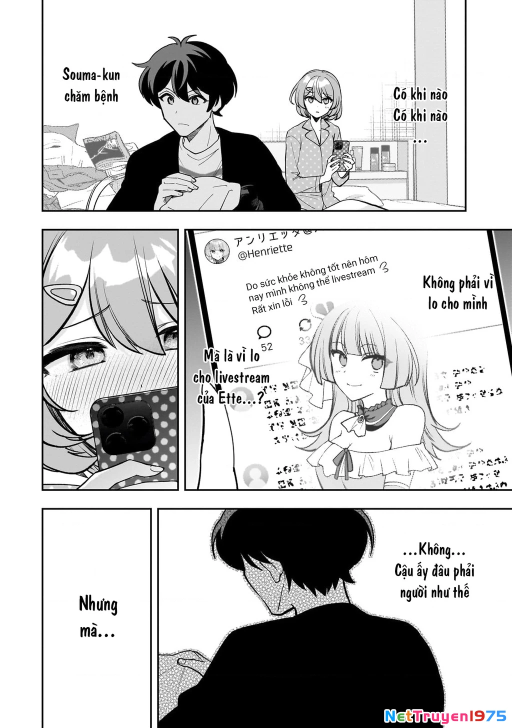 Net no "Oshi" to Real no "Oshi" ga Tonari ni Hikkoshite Kita Chapter 19 - Trang 10