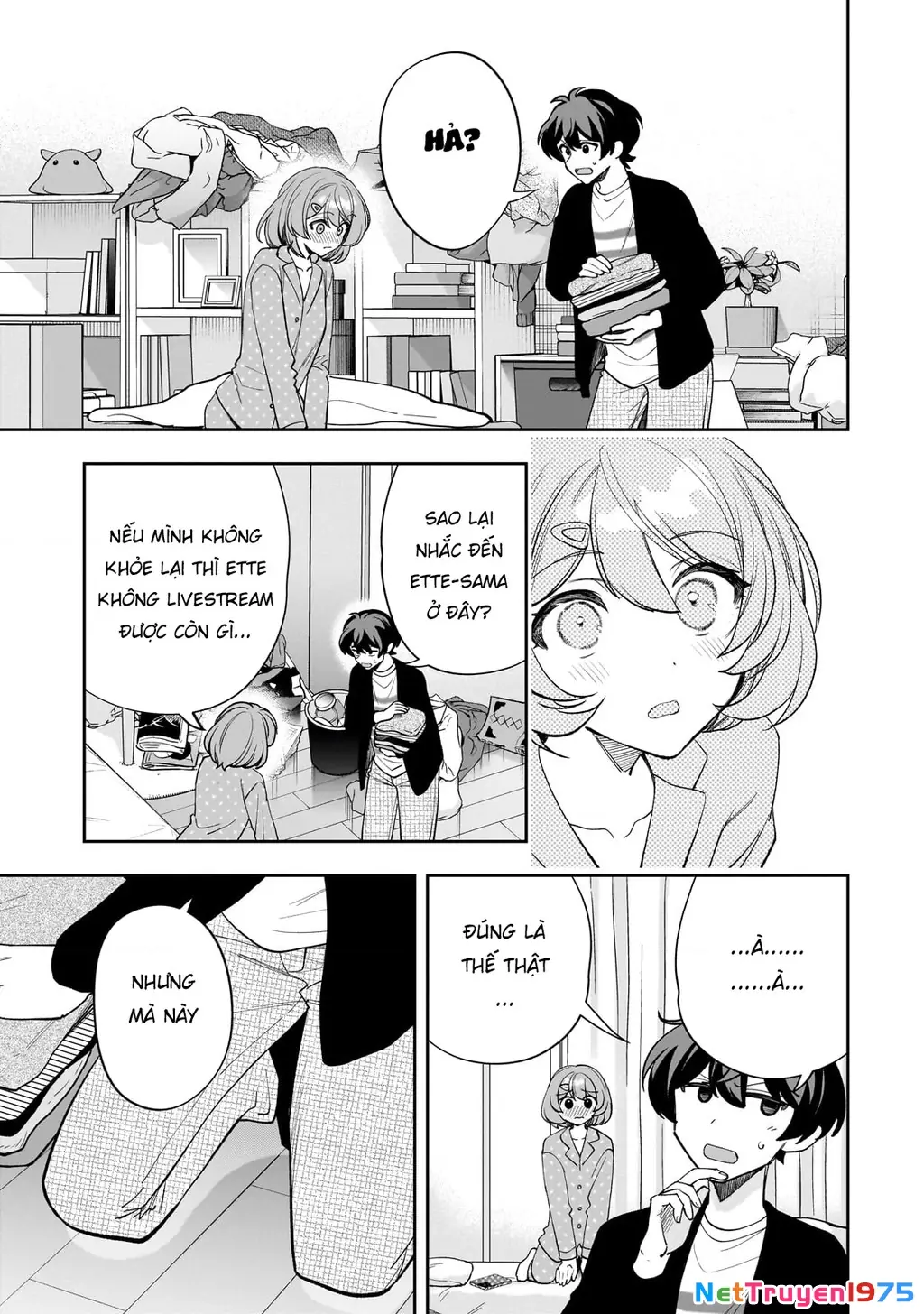 Net no "Oshi" to Real no "Oshi" ga Tonari ni Hikkoshite Kita Chapter 19 - Trang 13
