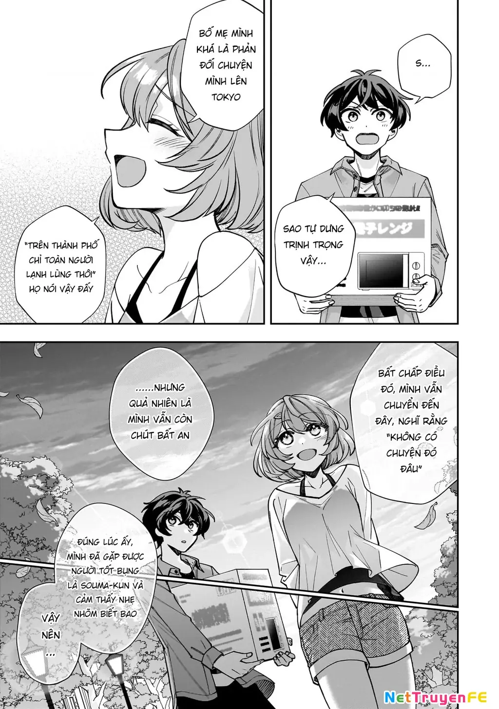 Net no "Oshi" to Real no "Oshi" ga Tonari ni Hikkoshite Kita Chapter 2 - Trang 19