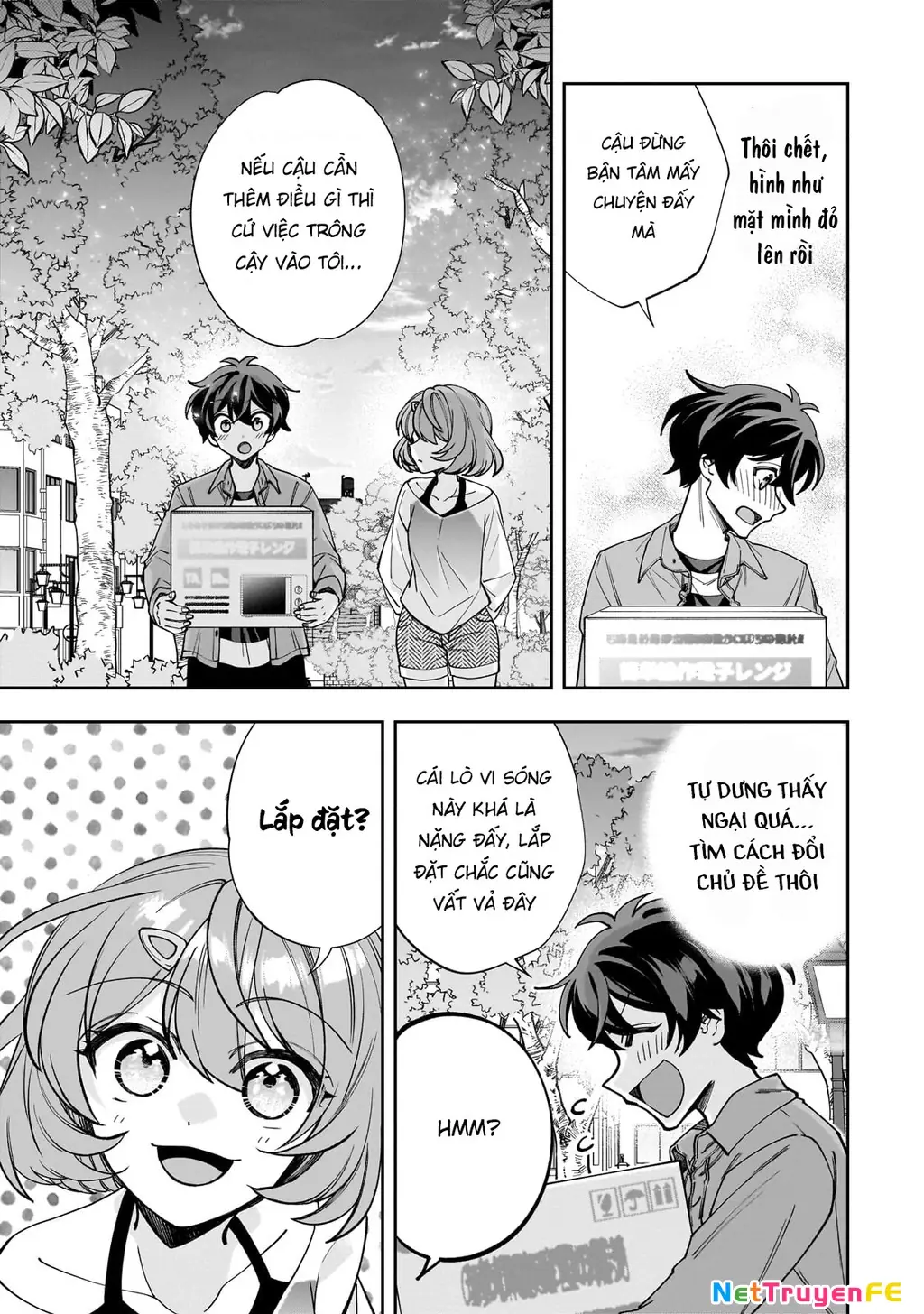 Net no "Oshi" to Real no "Oshi" ga Tonari ni Hikkoshite Kita Chapter 2 - Trang 21