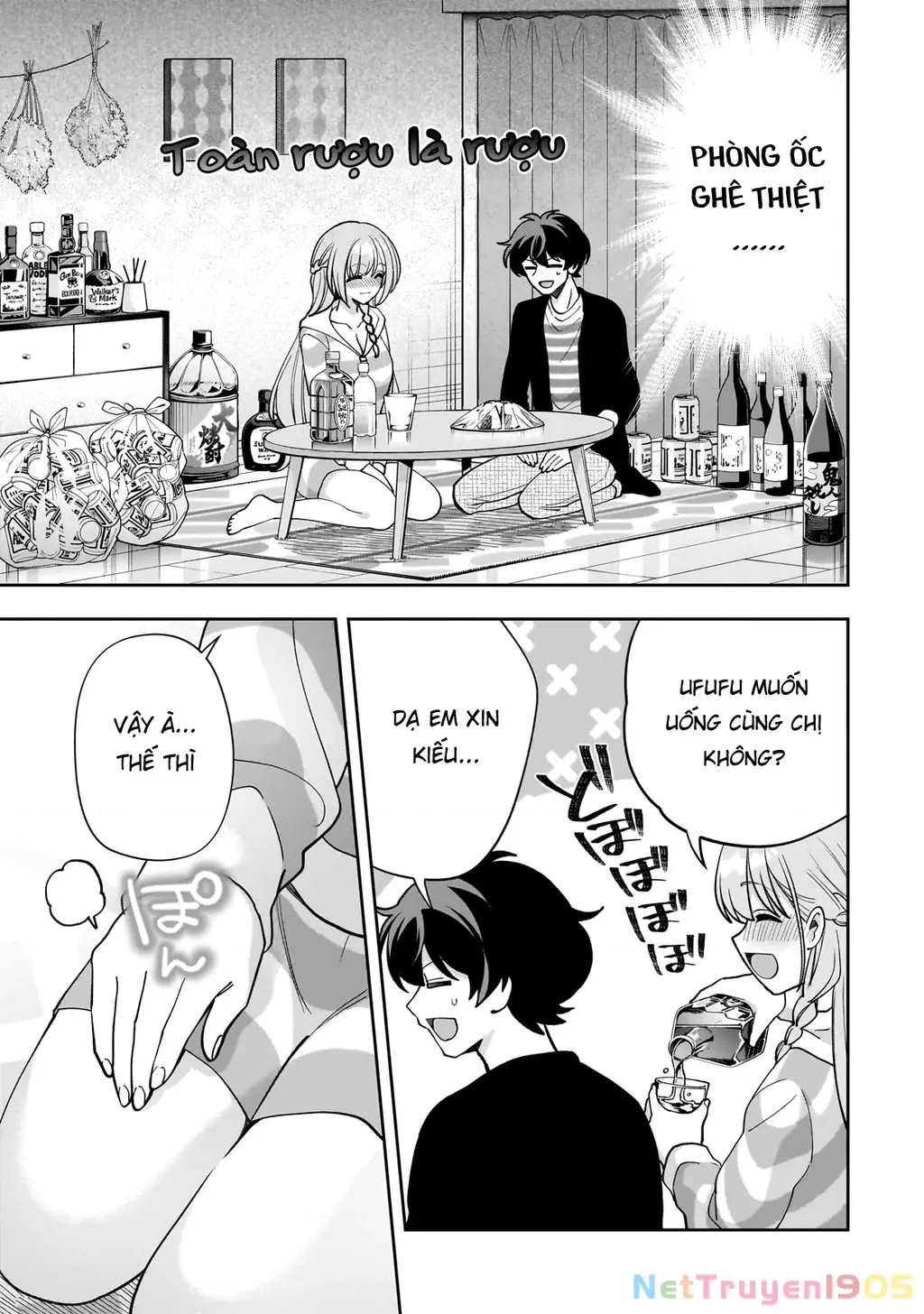 Net no "Oshi" to Real no "Oshi" ga Tonari ni Hikkoshite Kita Chapter 20 - Trang 15