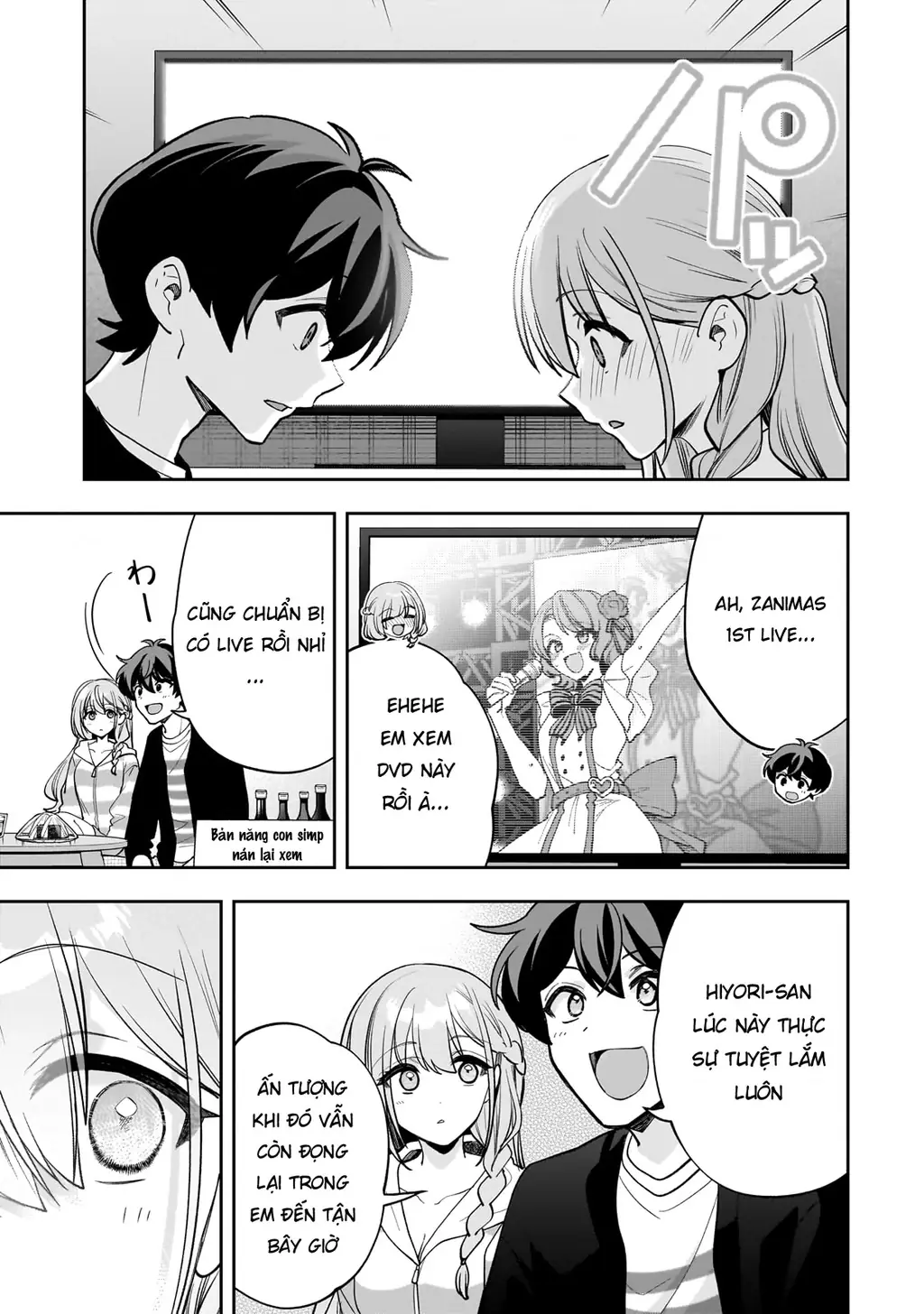 Net no "Oshi" to Real no "Oshi" ga Tonari ni Hikkoshite Kita Chapter 20 - Trang 17