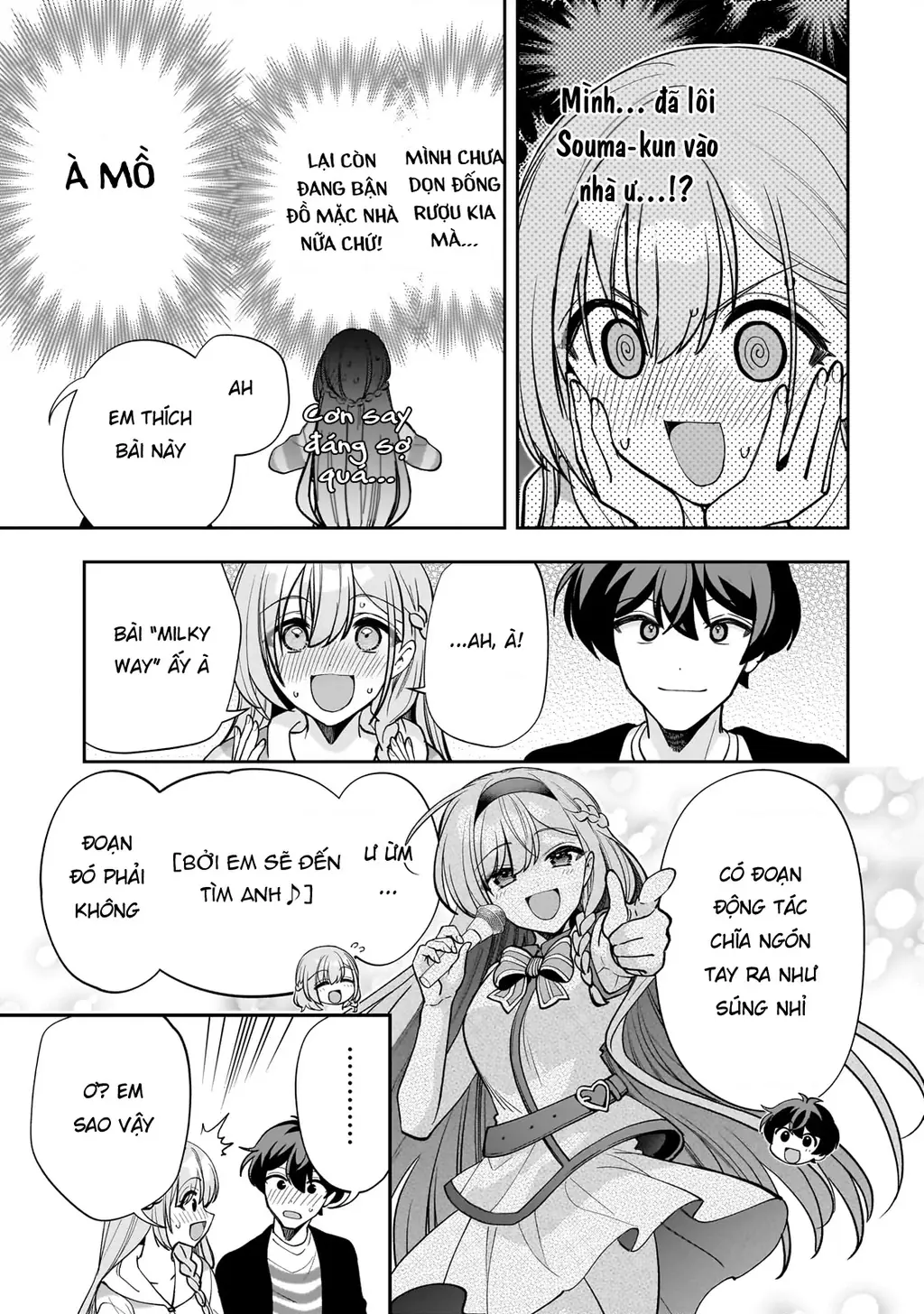Net no "Oshi" to Real no "Oshi" ga Tonari ni Hikkoshite Kita Chapter 20 - Trang 19