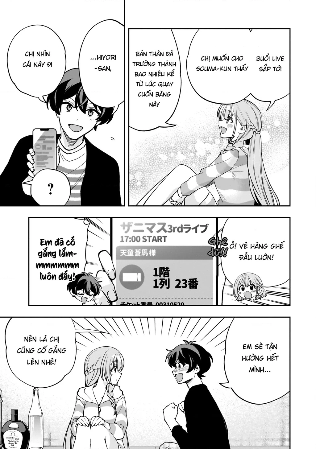 Net no "Oshi" to Real no "Oshi" ga Tonari ni Hikkoshite Kita Chapter 20 - Trang 23