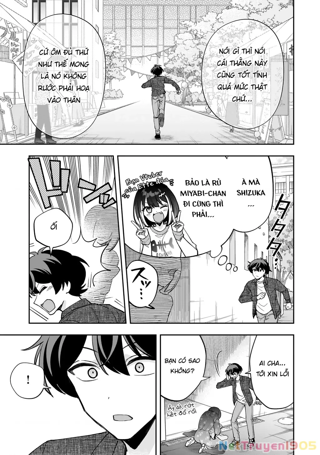 Net no "Oshi" to Real no "Oshi" ga Tonari ni Hikkoshite Kita Chapter 21 - Trang 3
