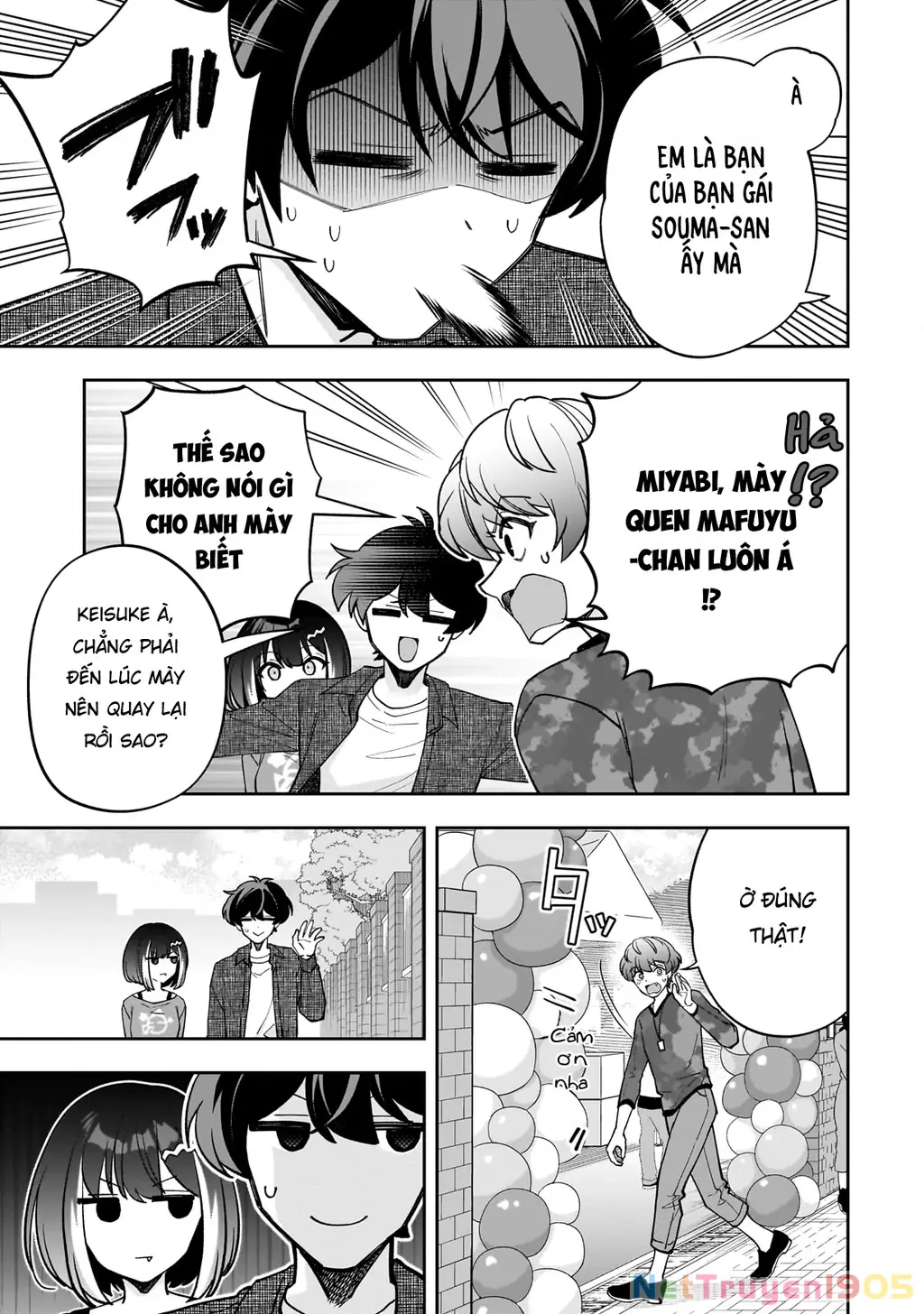Net no "Oshi" to Real no "Oshi" ga Tonari ni Hikkoshite Kita Chapter 21 - Trang 9