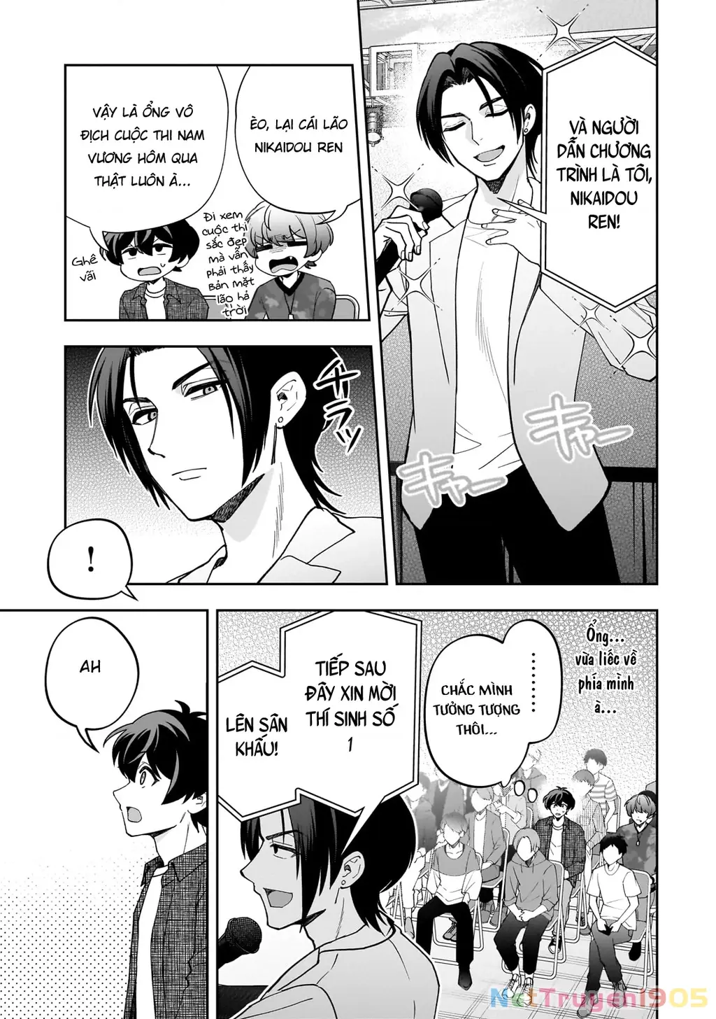 Net no "Oshi" to Real no "Oshi" ga Tonari ni Hikkoshite Kita Chapter 22 - Trang 11