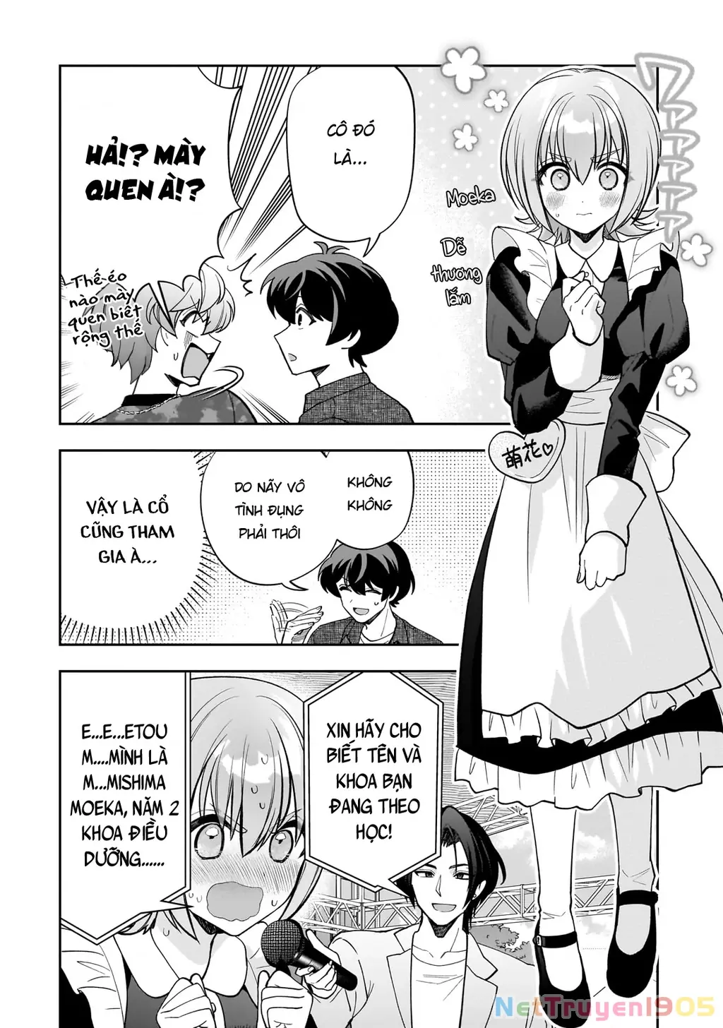 Net no "Oshi" to Real no "Oshi" ga Tonari ni Hikkoshite Kita Chapter 22 - Trang 12