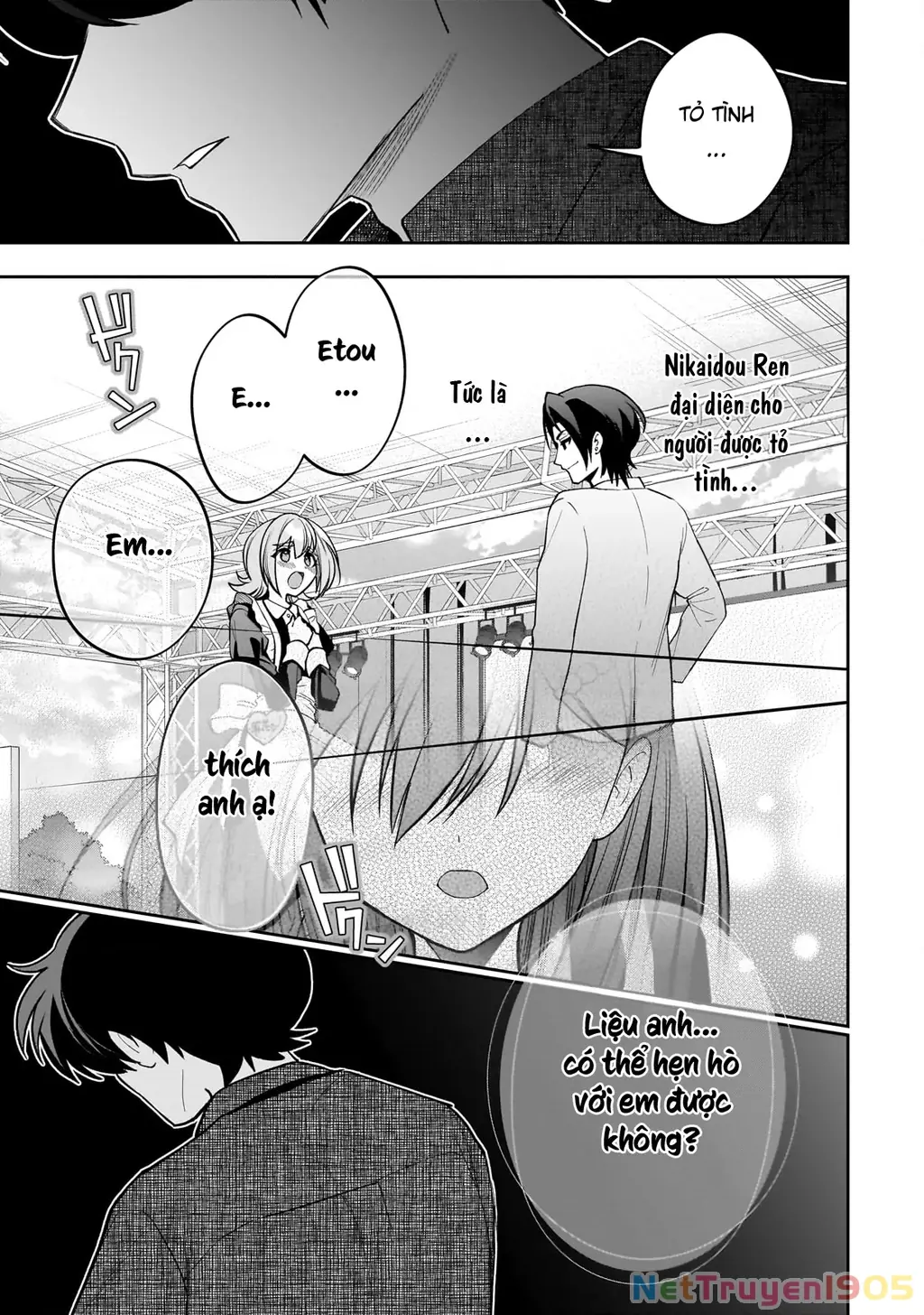 Net no "Oshi" to Real no "Oshi" ga Tonari ni Hikkoshite Kita Chapter 22 - Trang 15