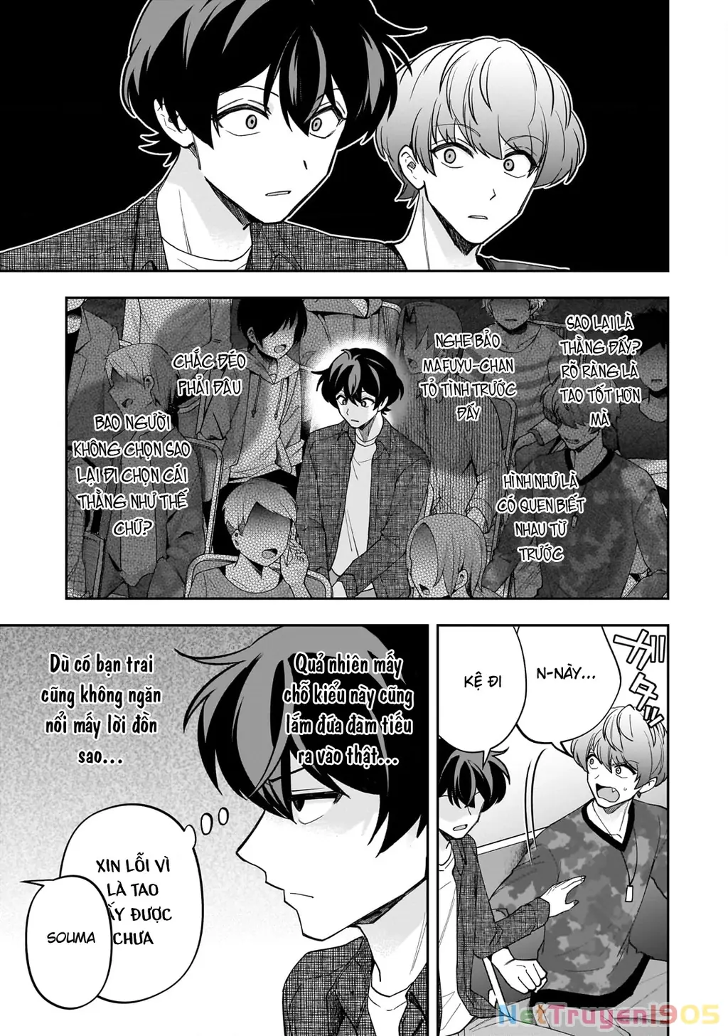 Net no "Oshi" to Real no "Oshi" ga Tonari ni Hikkoshite Kita Chapter 22 - Trang 9