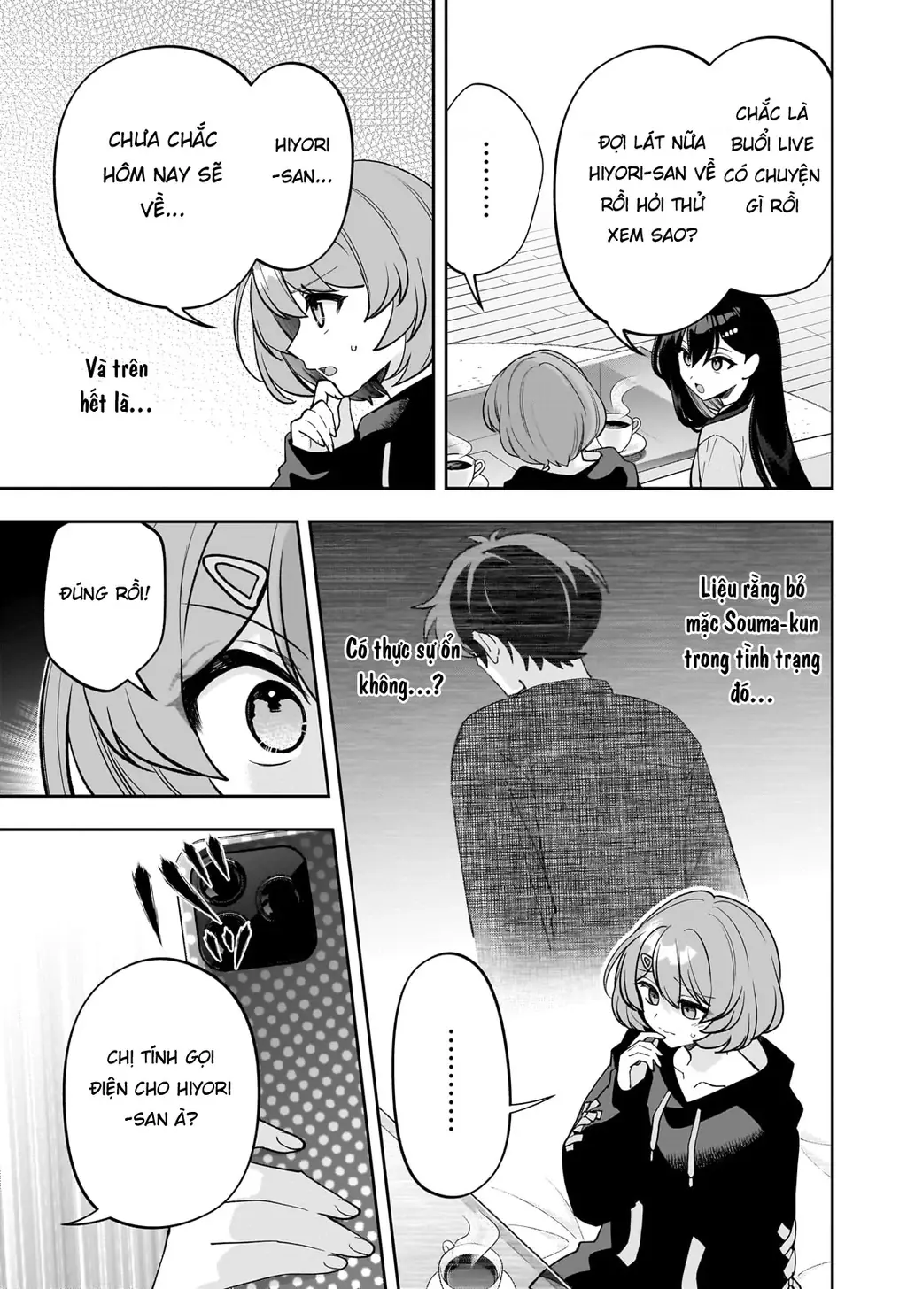 Net no "Oshi" to Real no "Oshi" ga Tonari ni Hikkoshite Kita Chapter 24 - Trang 14