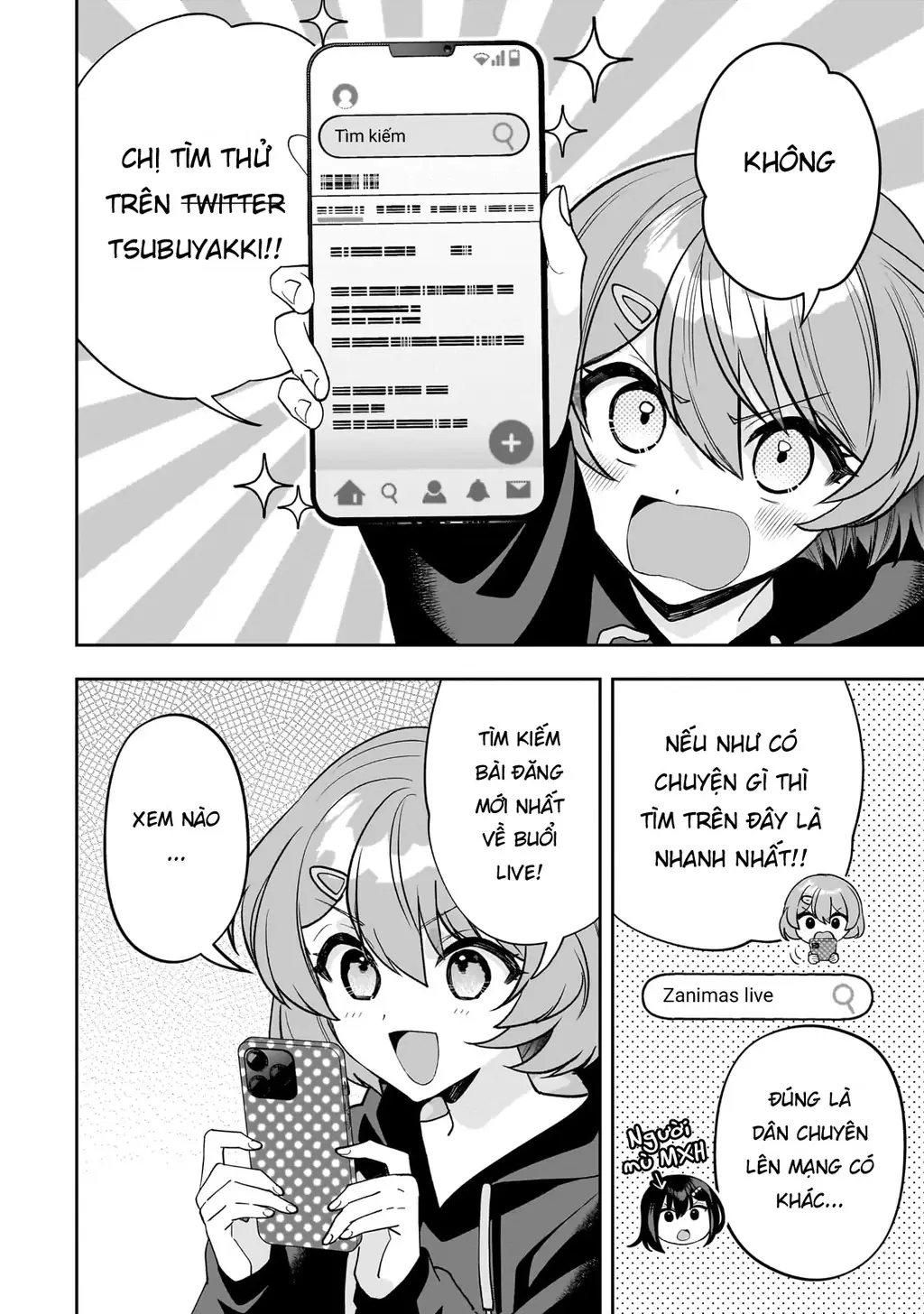 Net no "Oshi" to Real no "Oshi" ga Tonari ni Hikkoshite Kita Chapter 24 - Trang 15