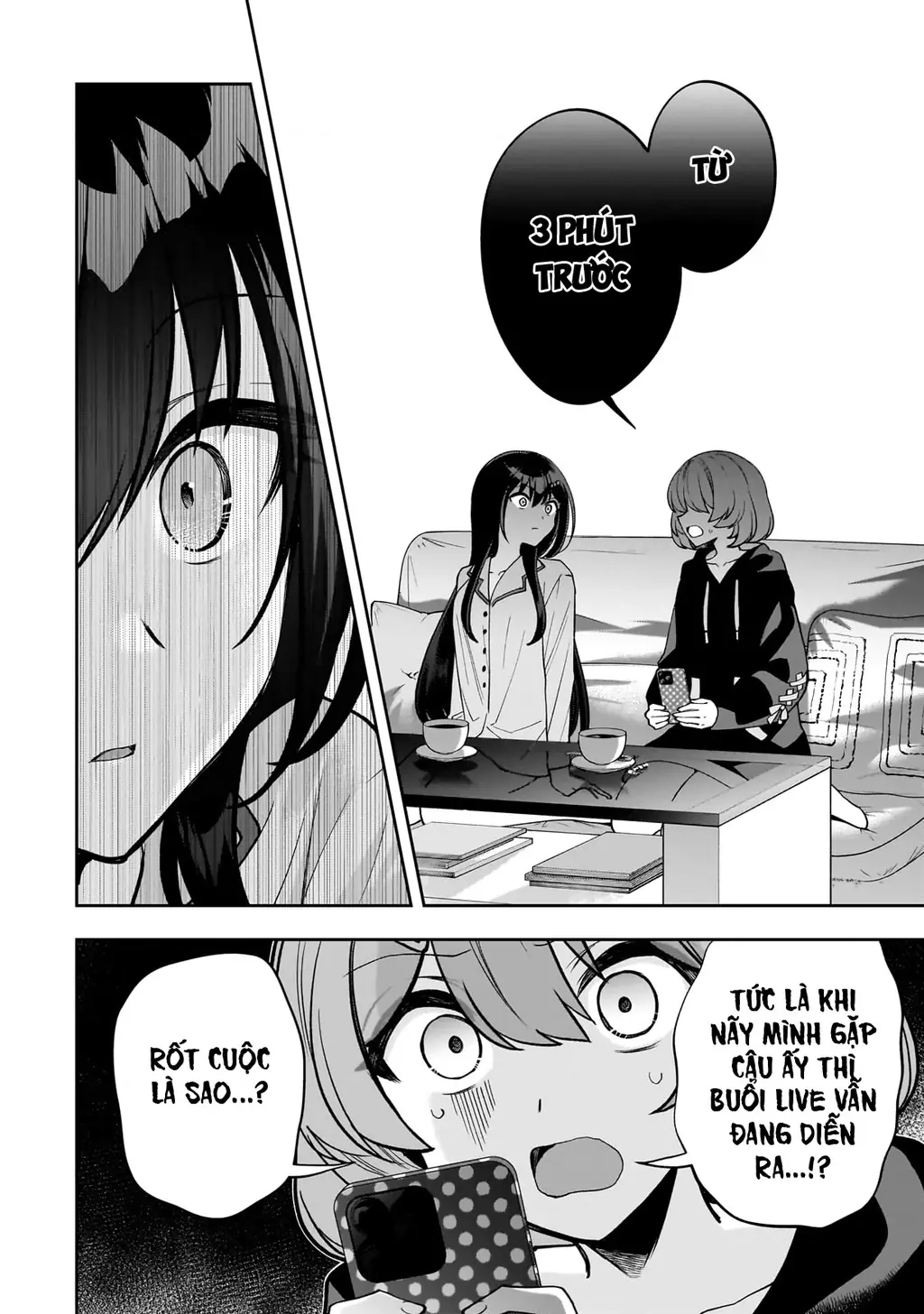 Net no "Oshi" to Real no "Oshi" ga Tonari ni Hikkoshite Kita Chapter 24 - Trang 17