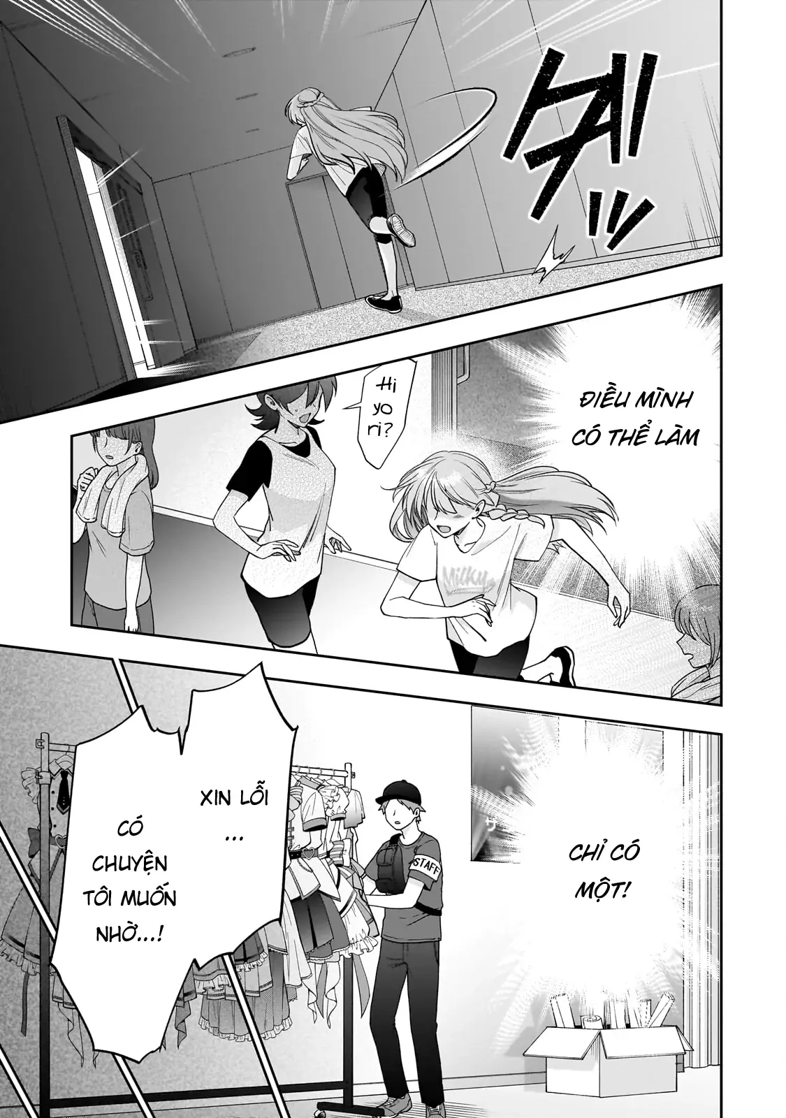 Net no "Oshi" to Real no "Oshi" ga Tonari ni Hikkoshite Kita Chapter 25 - Trang 15
